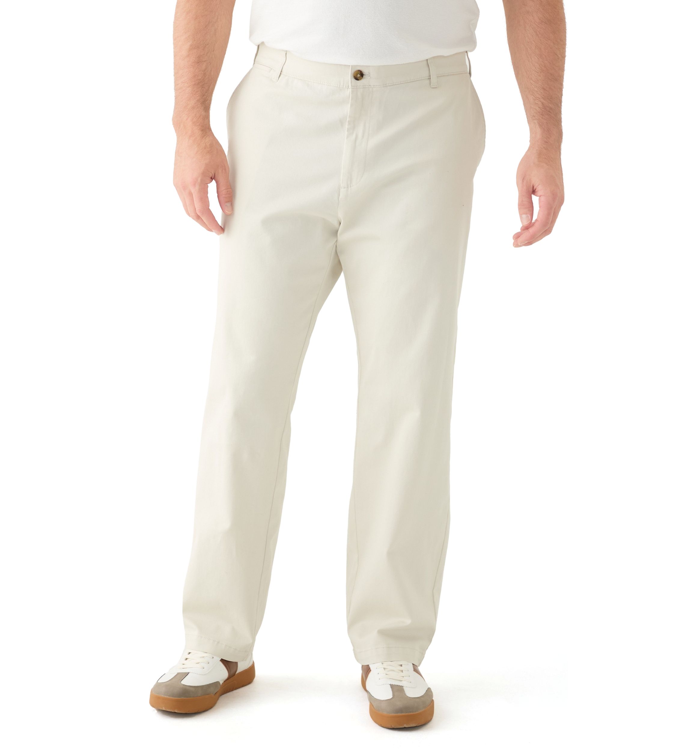 Big & Tall Anchor Classic Flat Front Deck Pants
