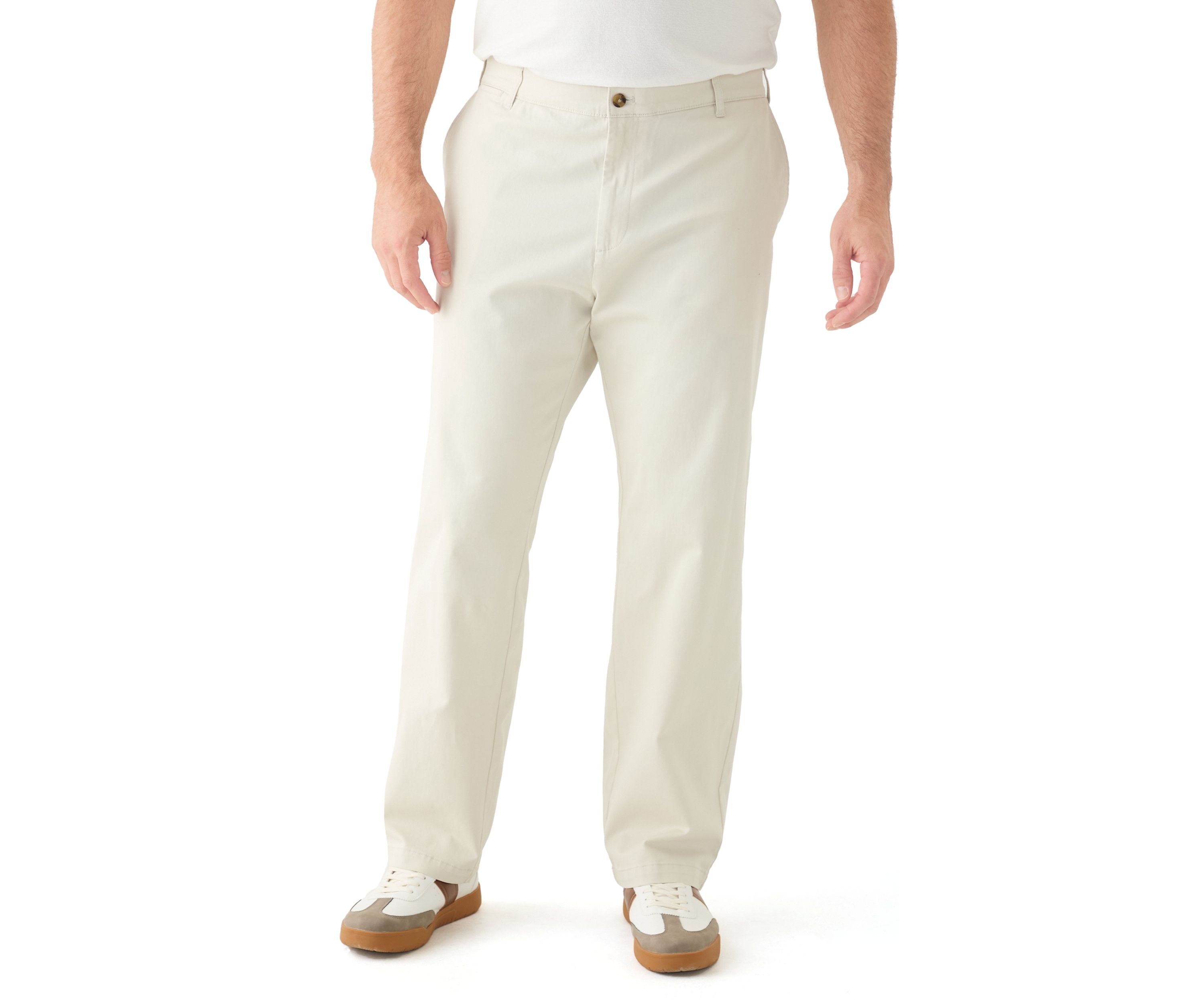 Big & Tall Anchor Classic Flat Front Deck Pants