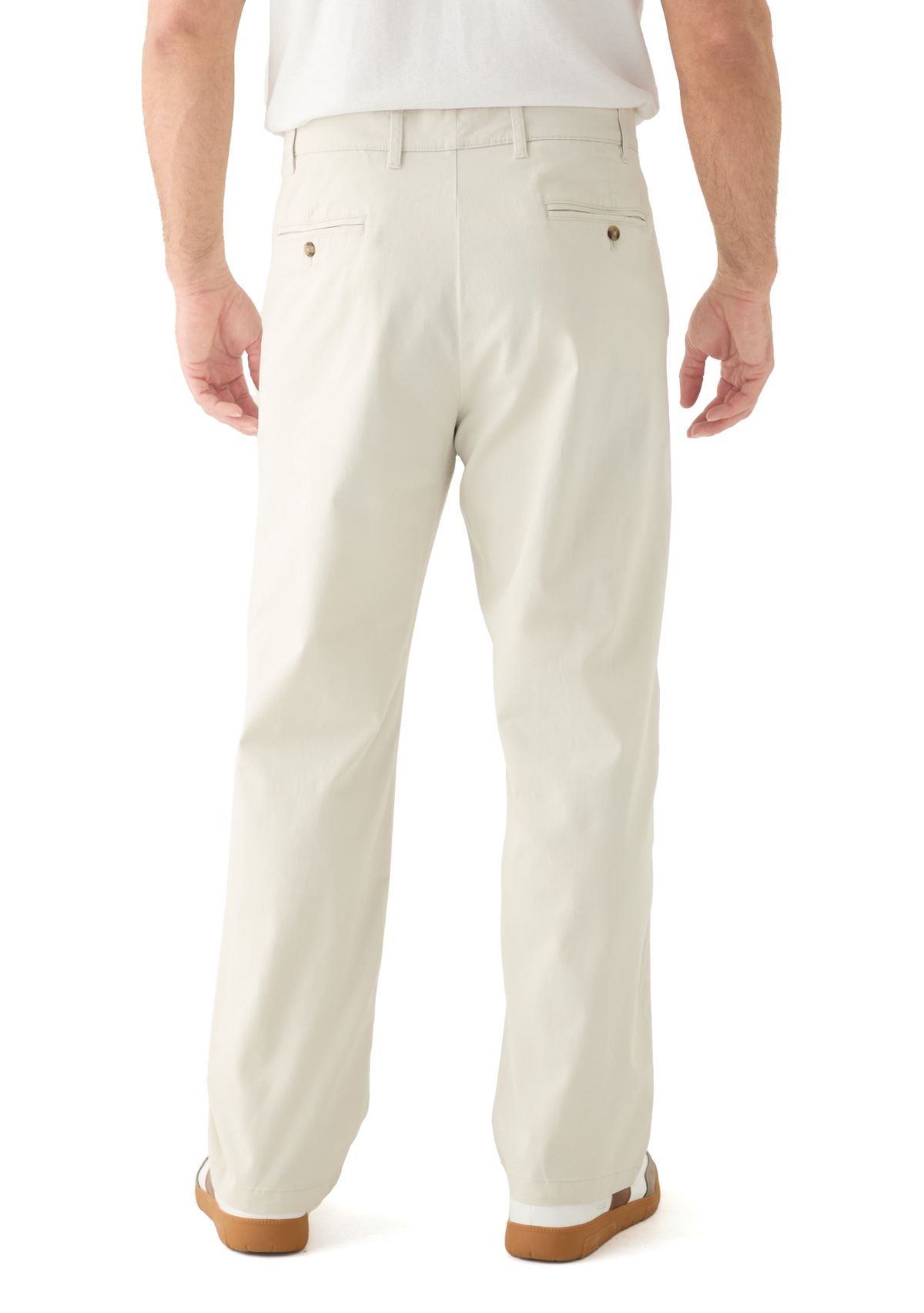 Big & Tall Anchor Classic Flat Front Deck Pants