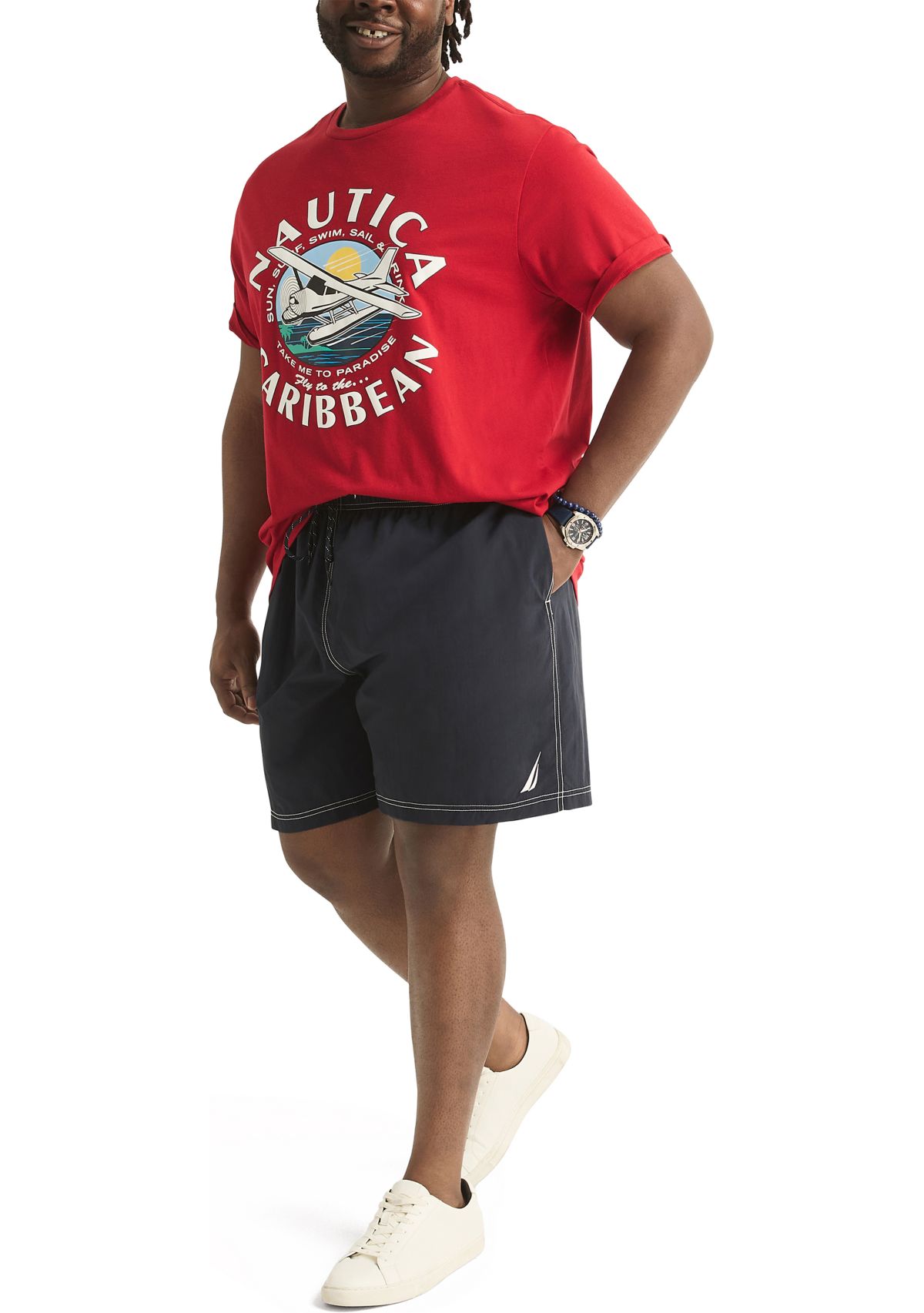 Big & Tall Quick Dry Swim Trunks