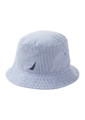 Seersucker Bucket Hat