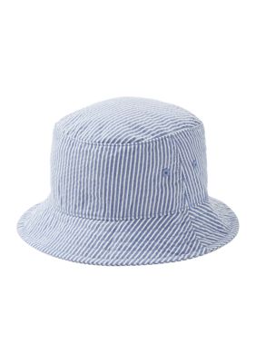 Seersucker Bucket Hat
