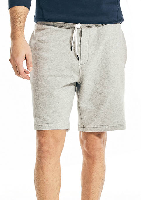 Nautica Side-Stripe Fleece Shorts