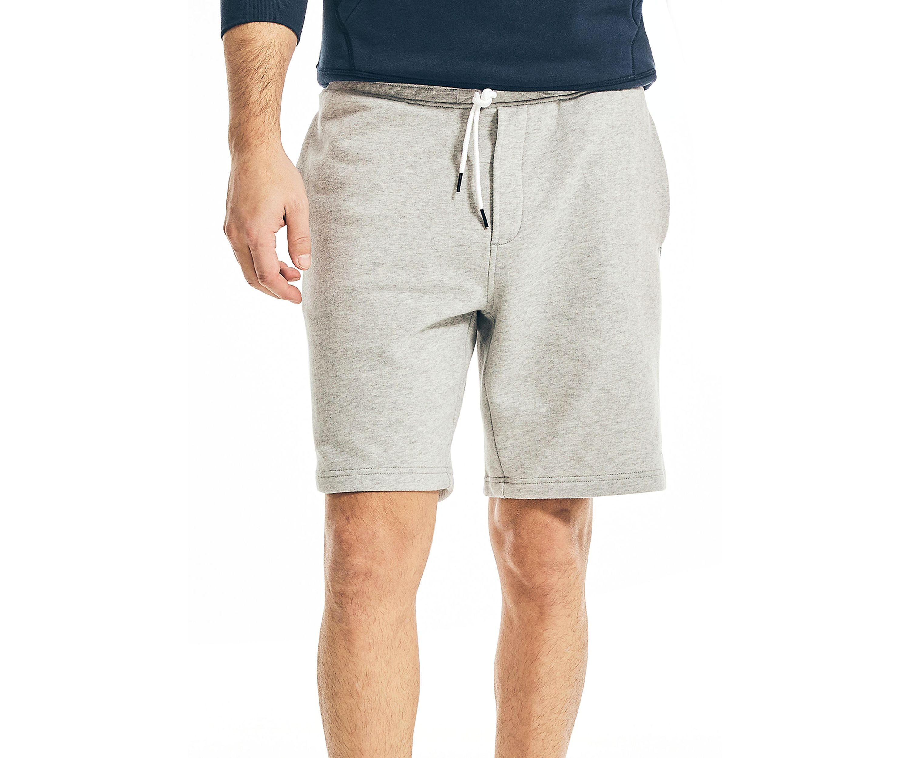 Side-Stripe Fleece Shorts