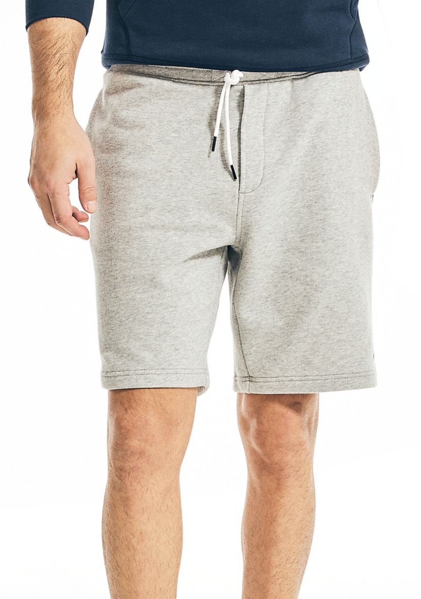 Side-Stripe Fleece Shorts