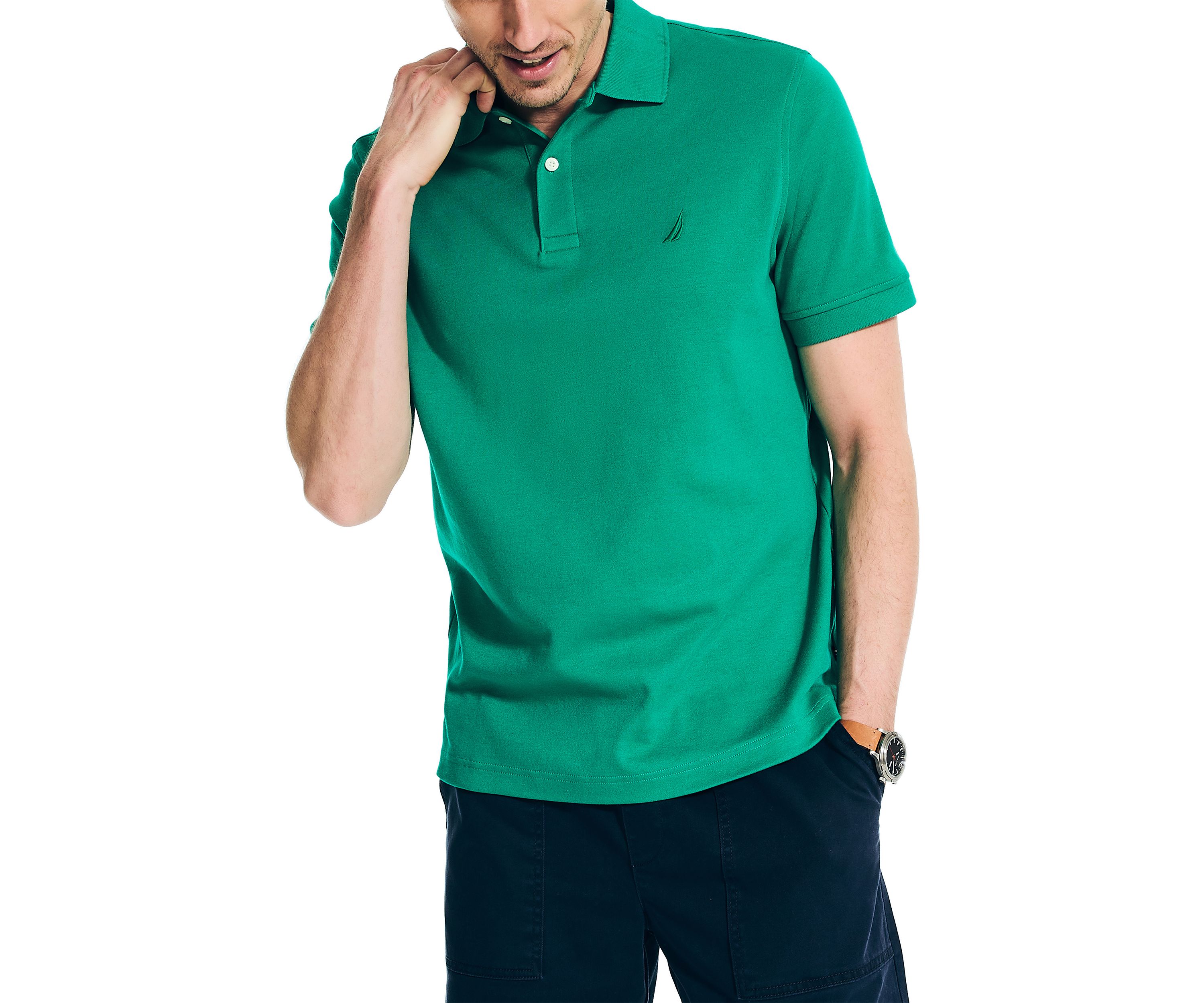 Classic Fit Interlock Polo Shirt