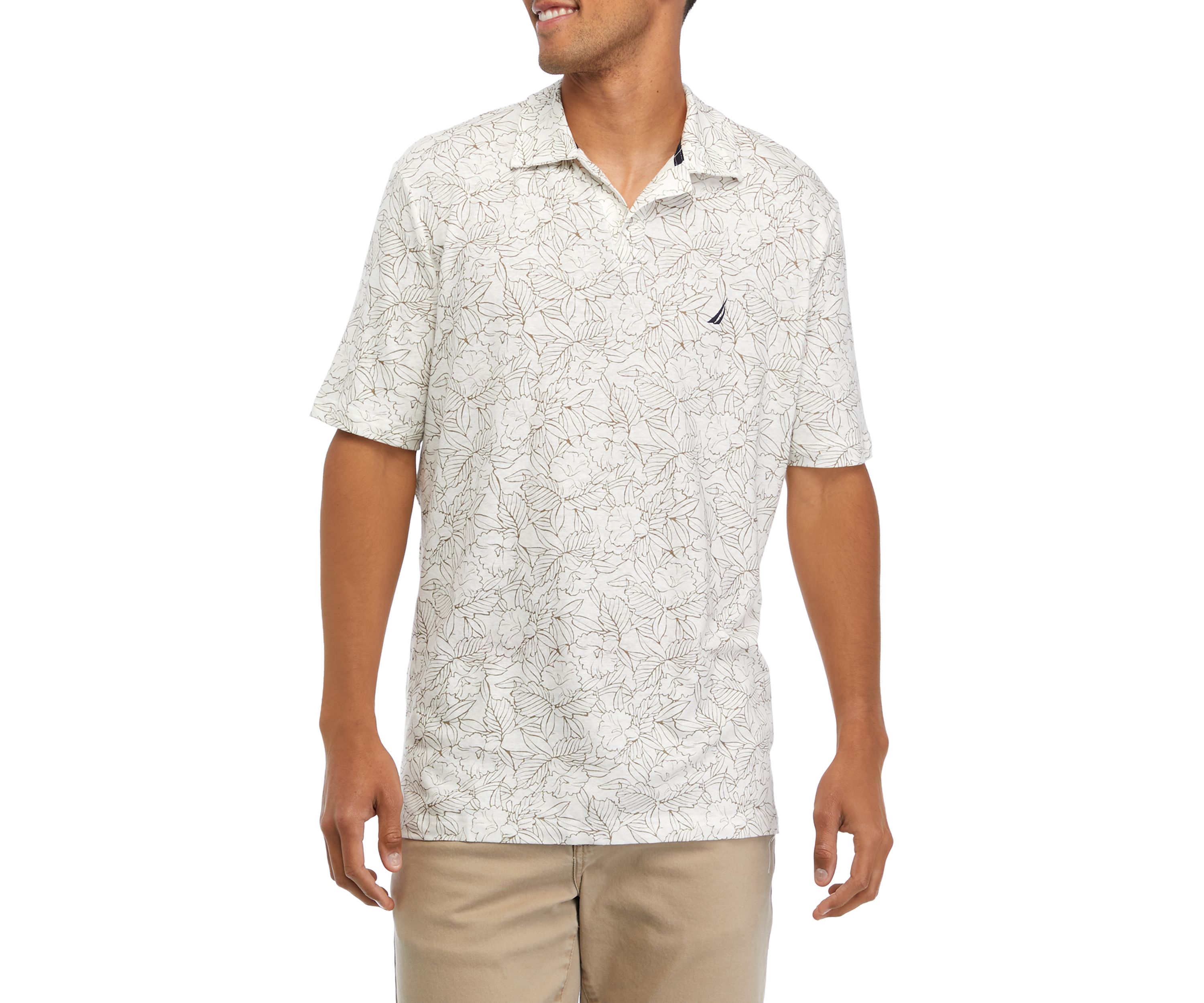 Sustainably Crafted Printed Classic Fit Polo Shirt