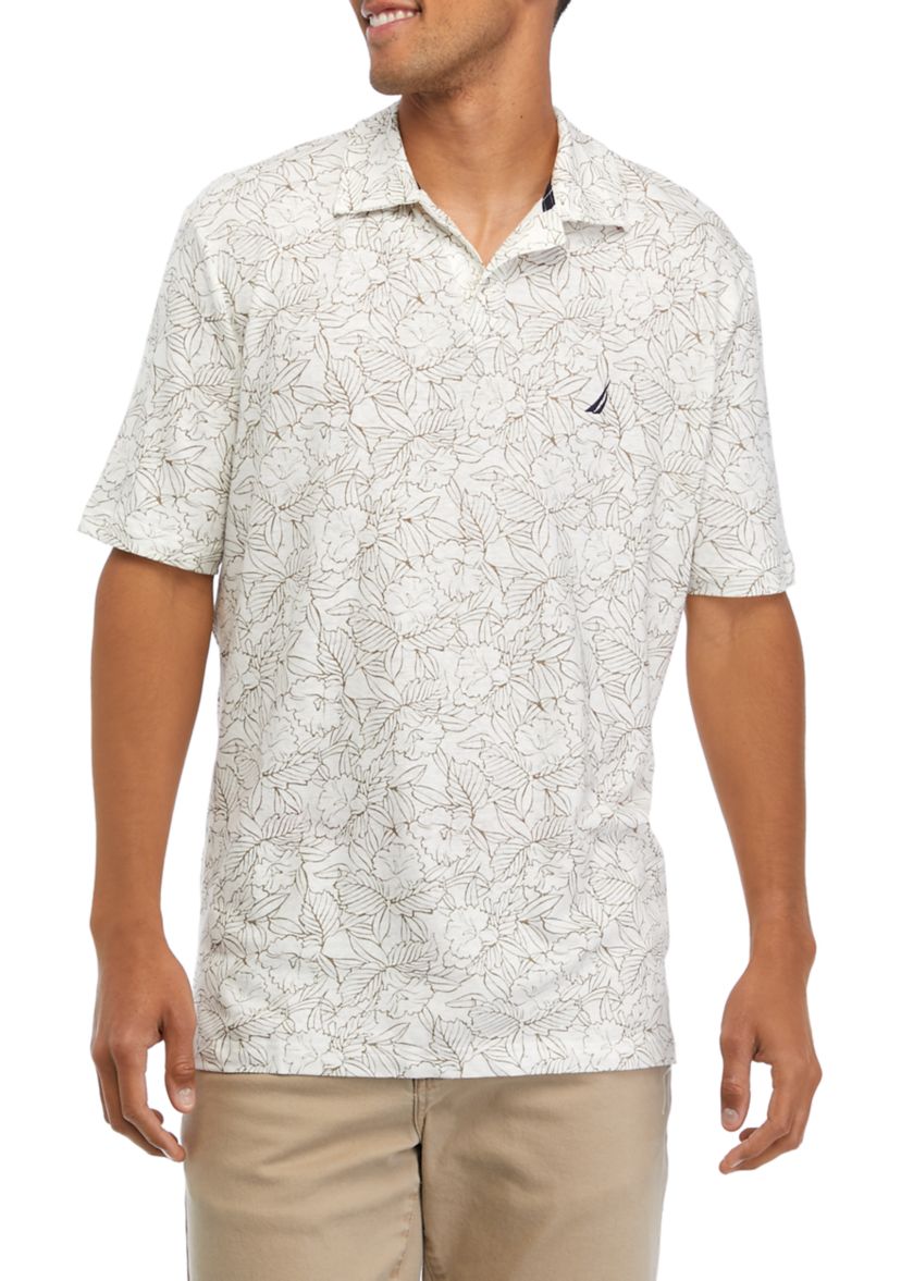 Sustainably Crafted Printed Classic Fit Polo Shirt