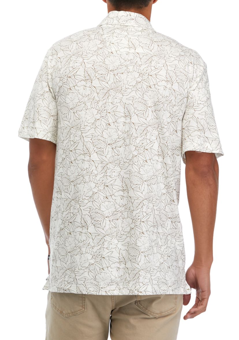Sustainably Crafted Printed Classic Fit Polo Shirt