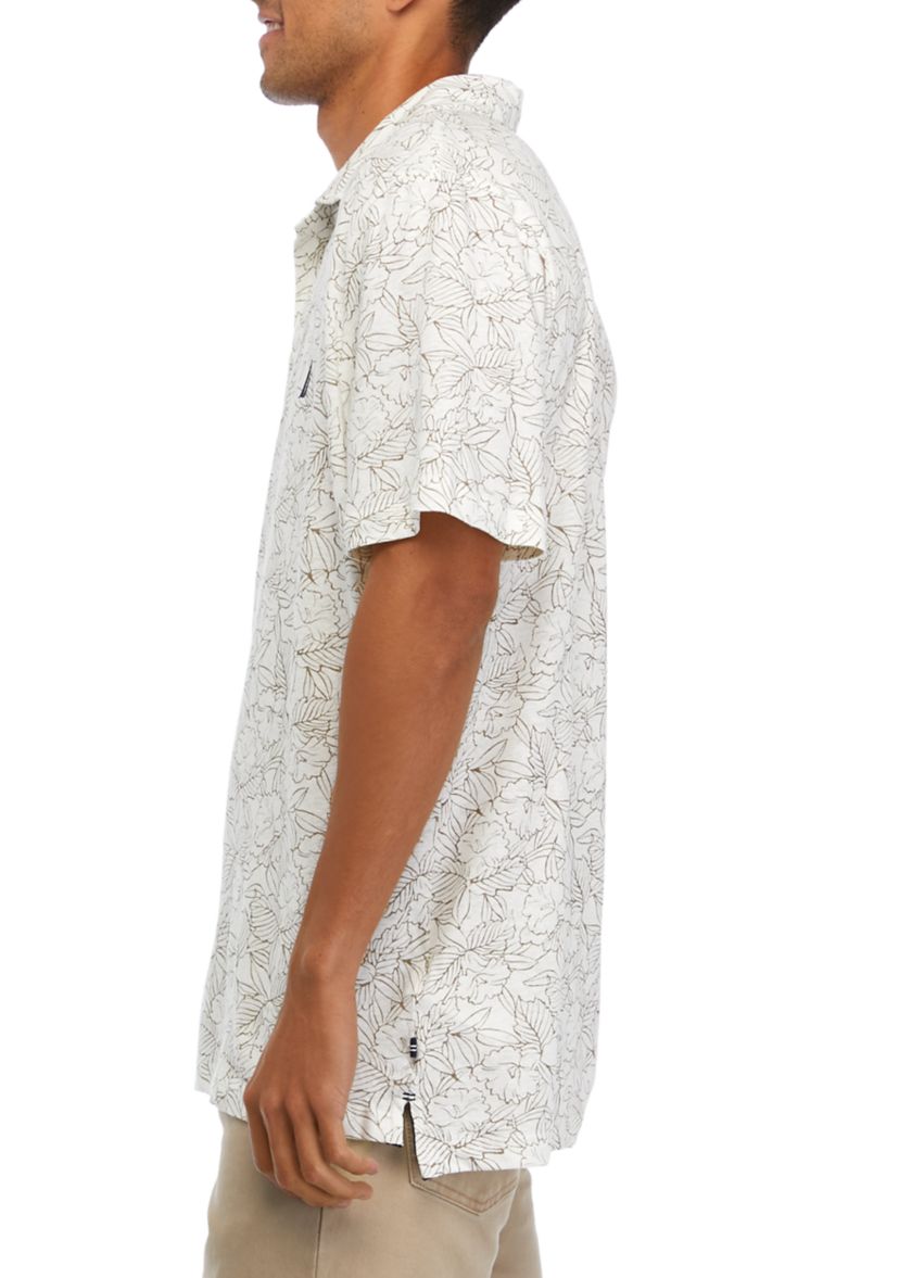 Sustainably Crafted Printed Classic Fit Polo Shirt