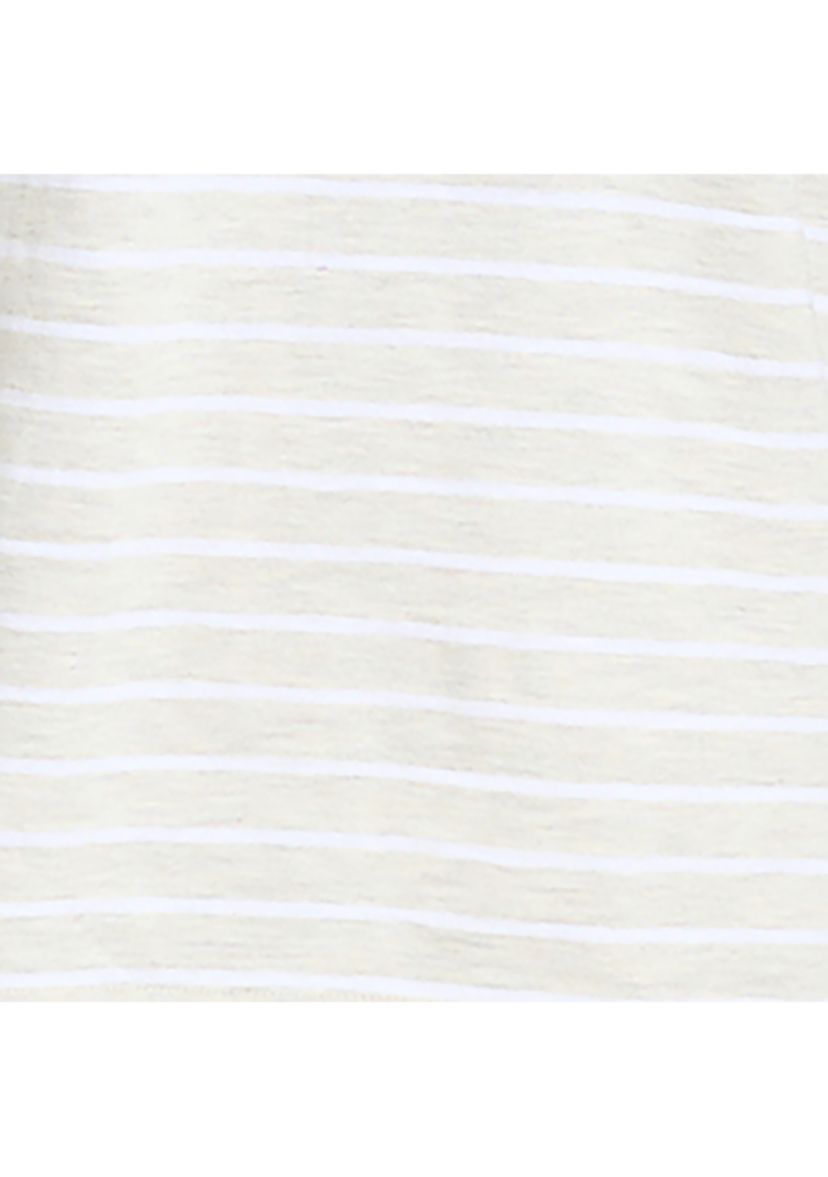 Sustainably Crafted Striped Polo Shirt