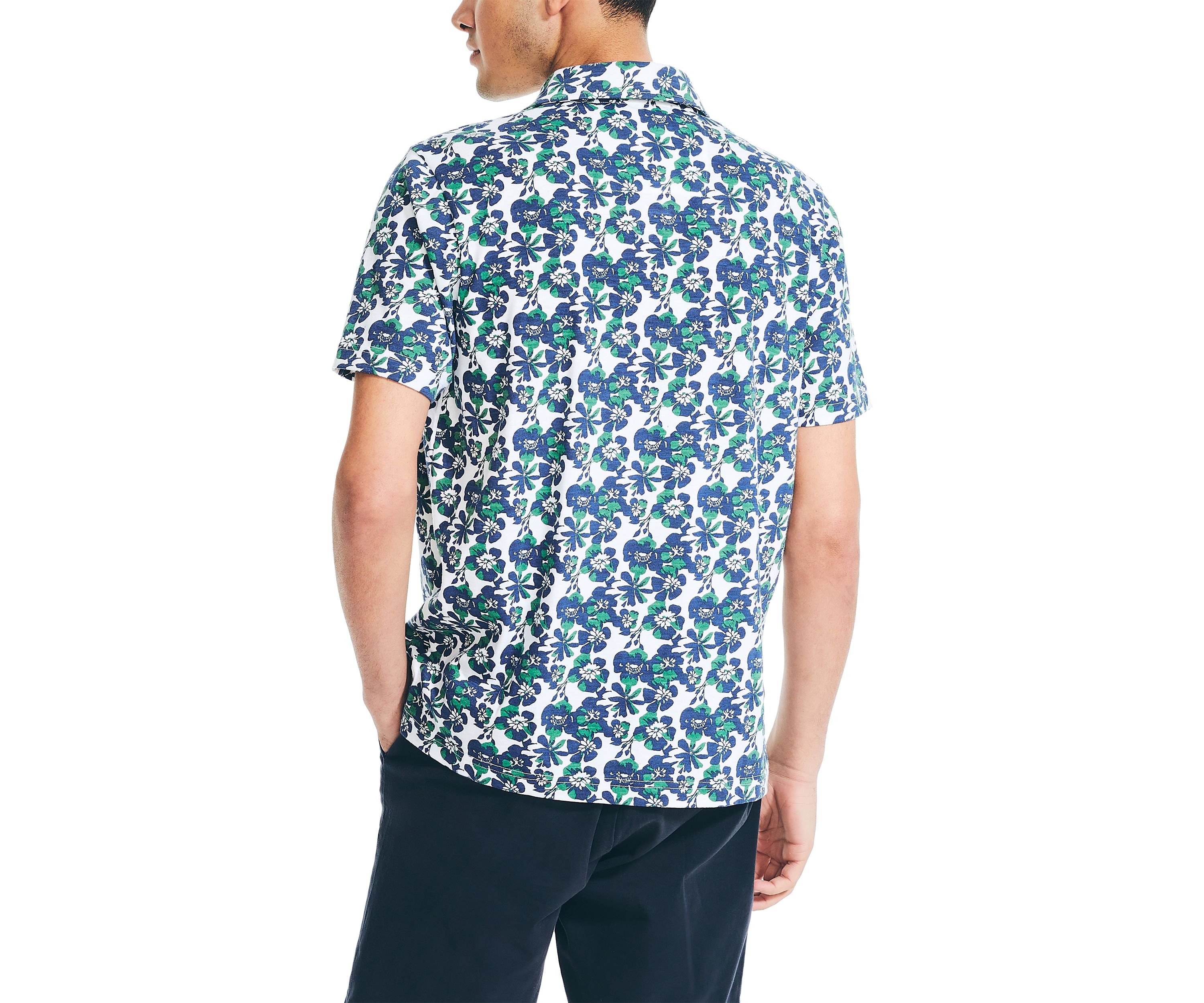 Sustainably Crafted Printed Polo Shirt