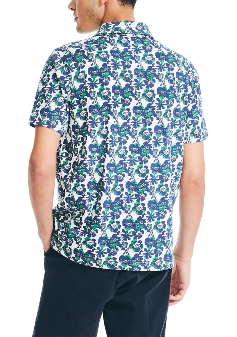 Sustainably Crafted Printed Polo Shirt