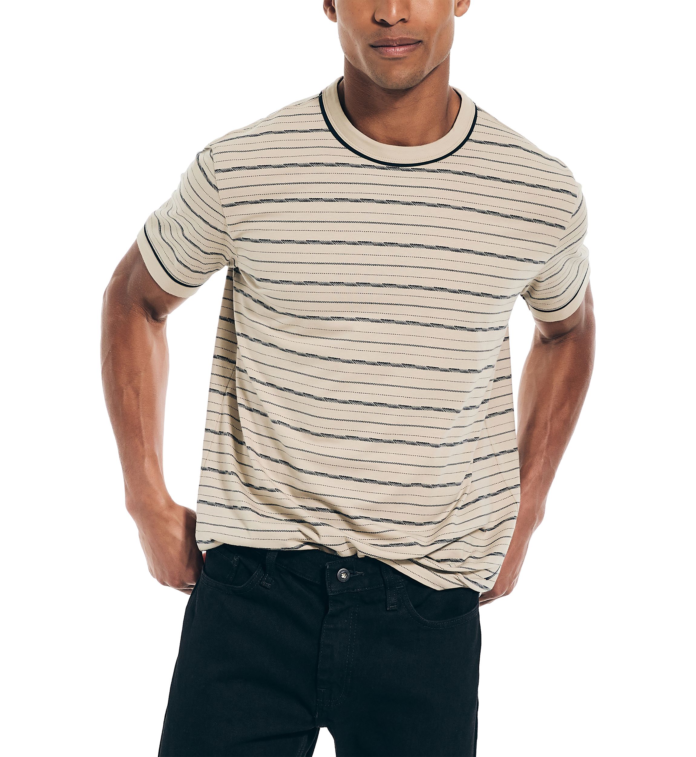 Sustainably Crafted Striped T-Shirt