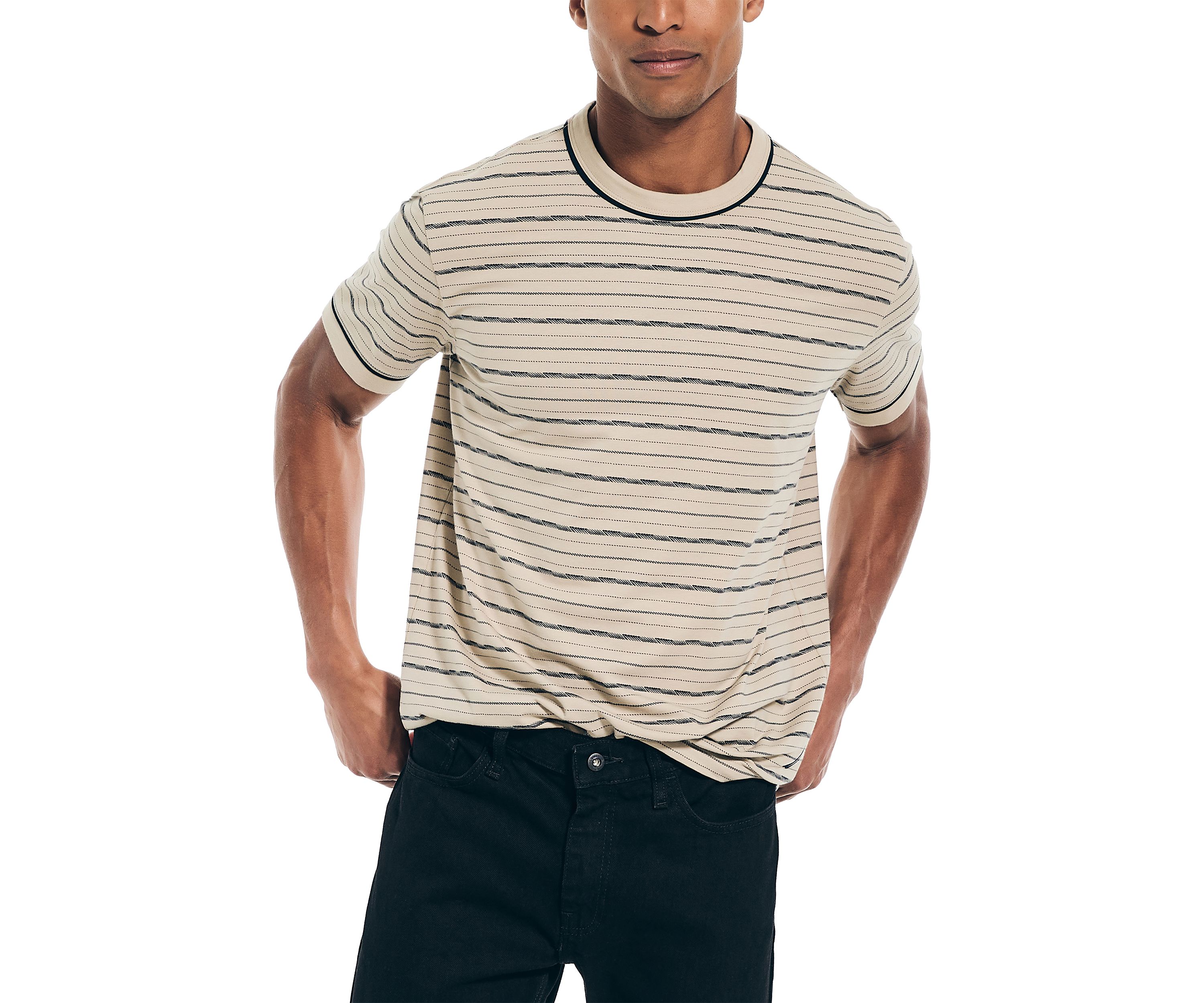 Sustainably Crafted Striped T-Shirt
