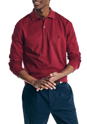 Sustainably Crafted Classic Fit Long Sleeve Deck Polo Shirt