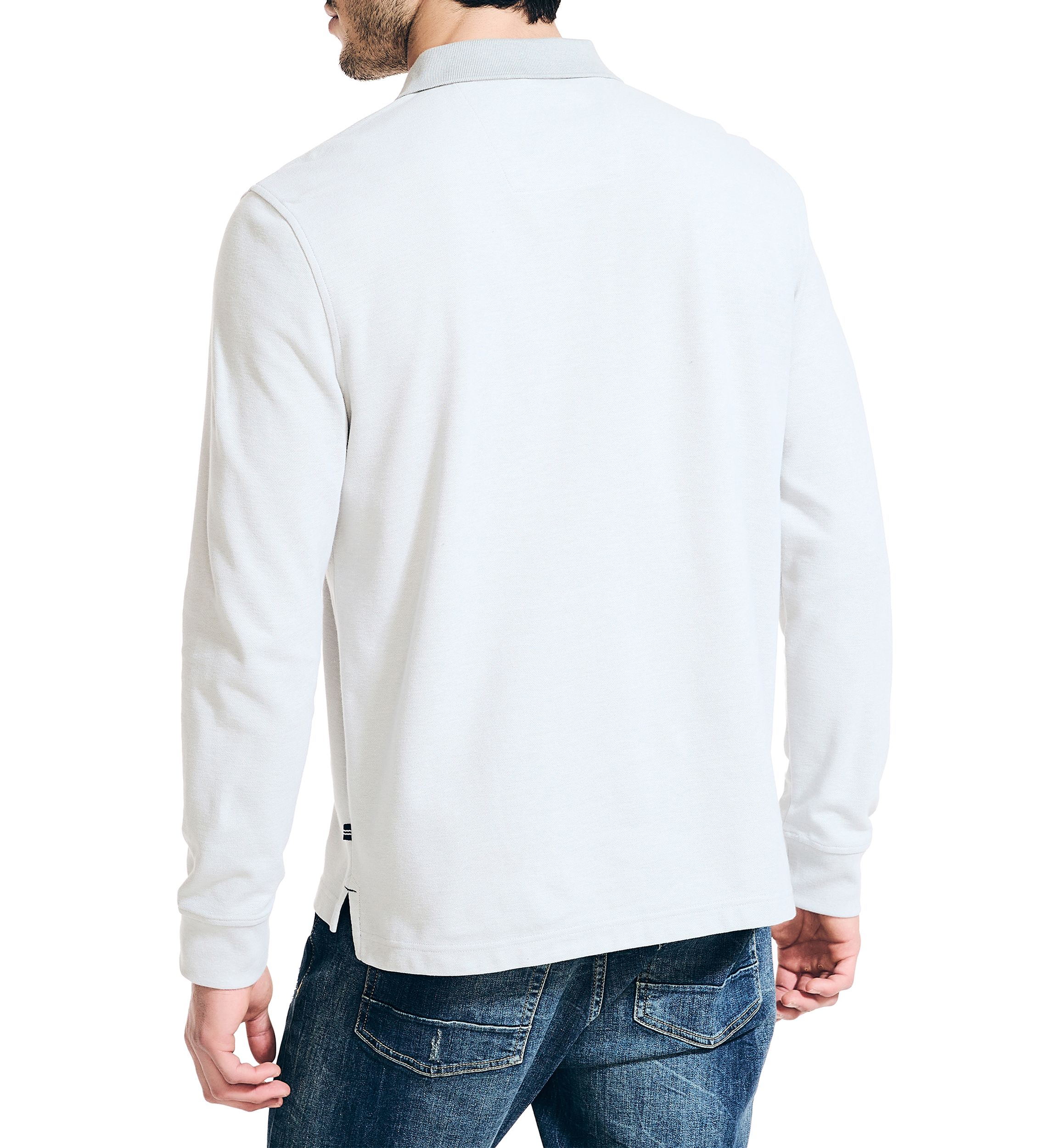Sustainably Crafted Classic Fit Long Sleeve Deck Polo Shirt