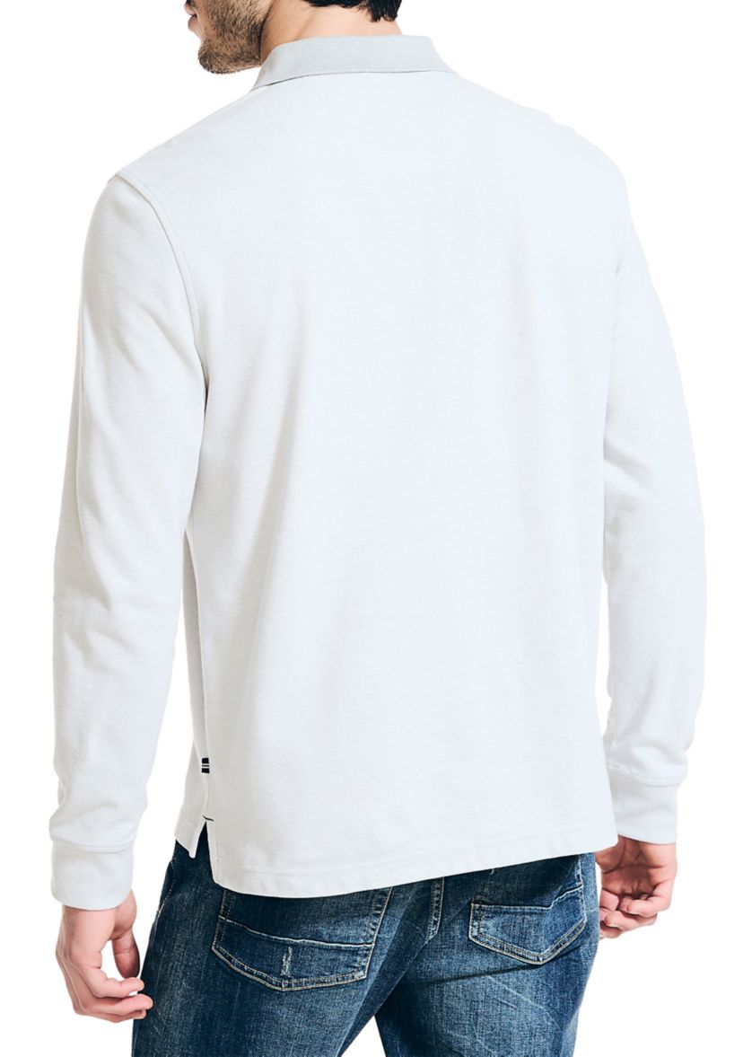 Sustainably Crafted Classic Fit Long Sleeve Deck Polo Shirt