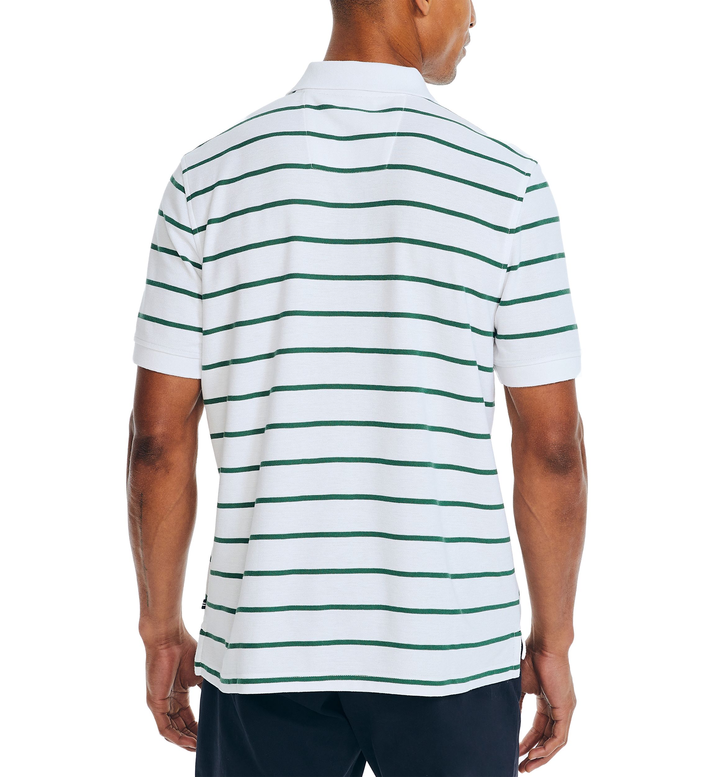 Sustainably Crafted Classic Fit Striped Deck Polo Shirt