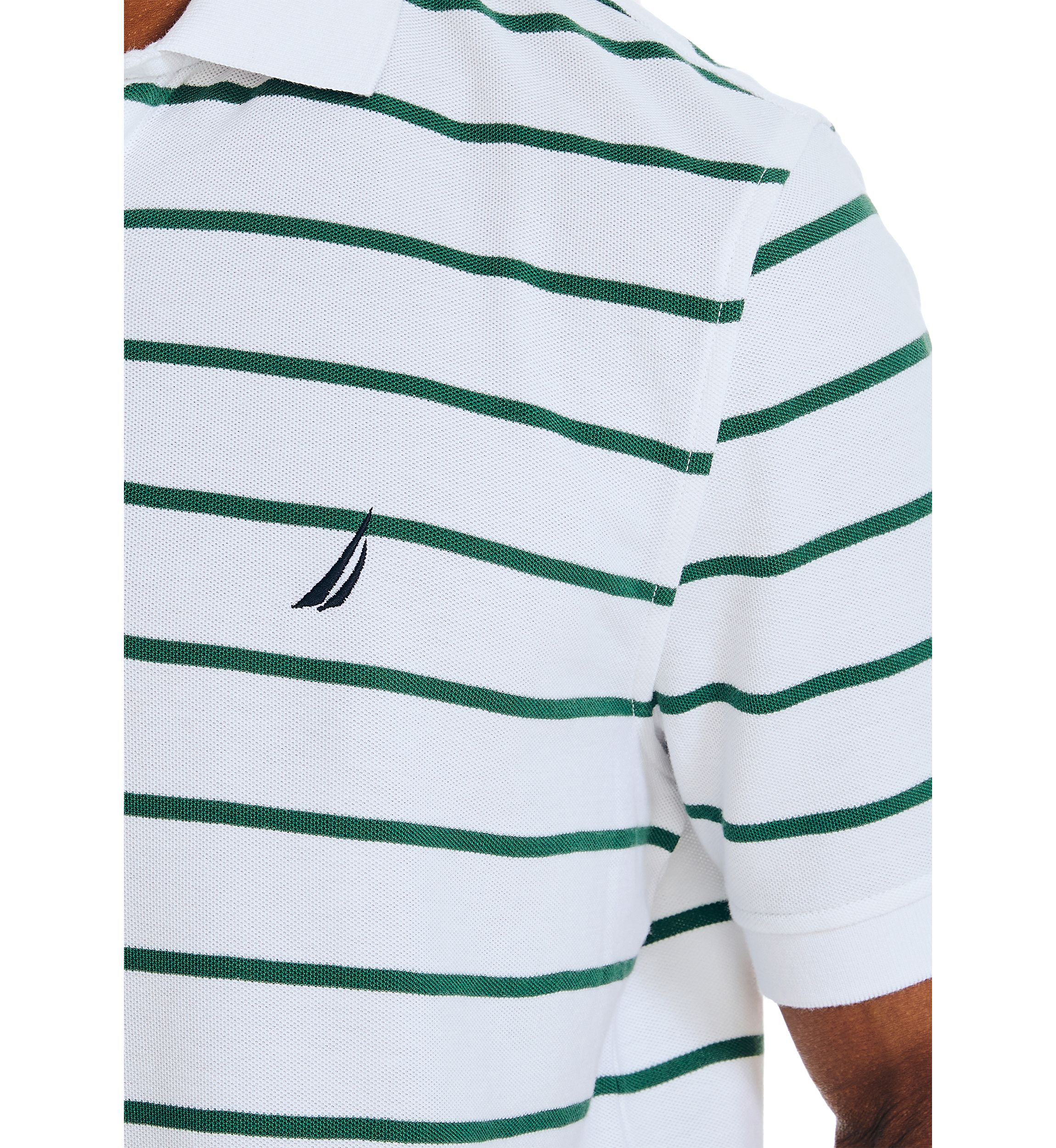 Sustainably Crafted Classic Fit Striped Deck Polo Shirt