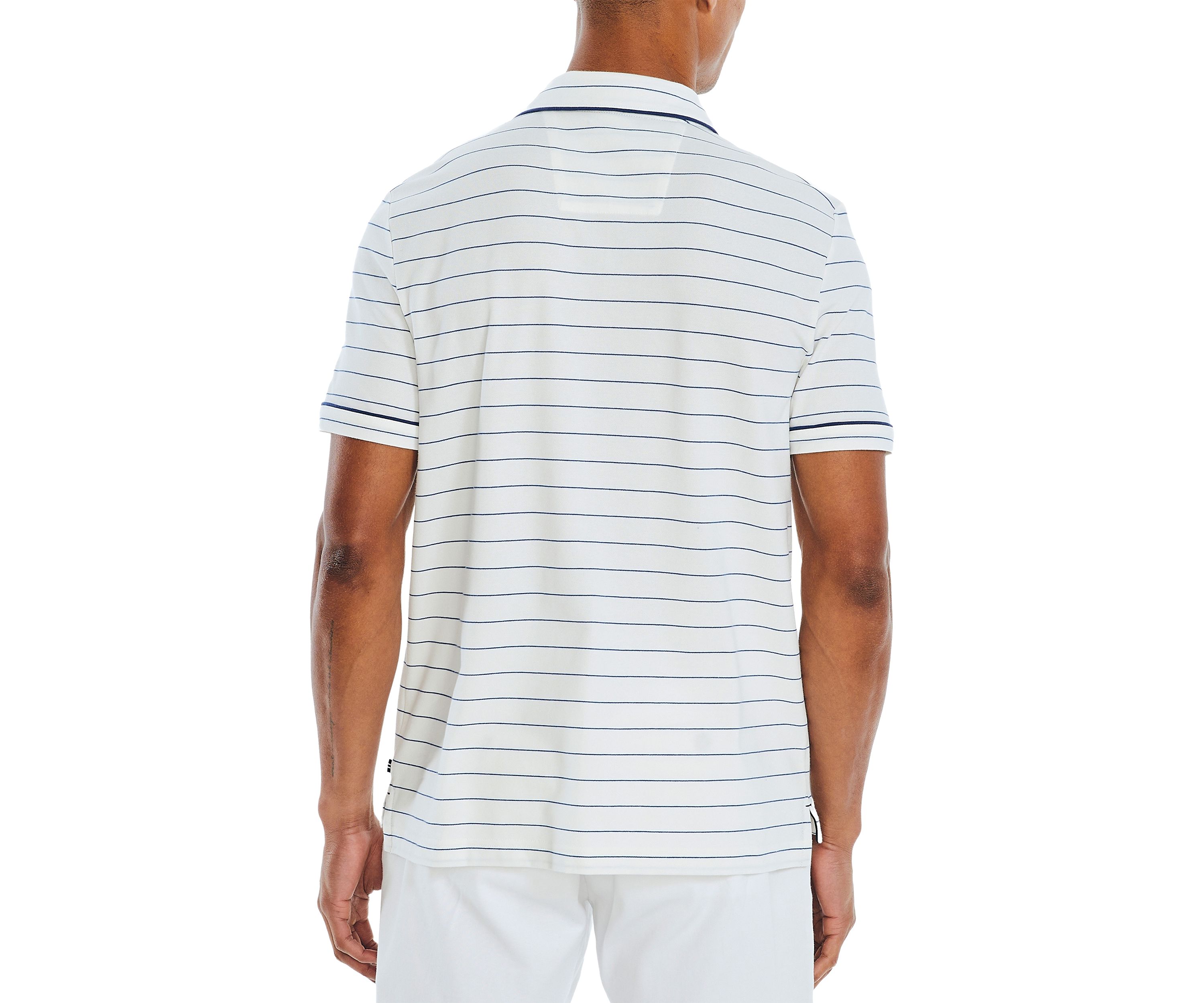 Sustainably Crafted Classic Fit Striped Polo Shirt