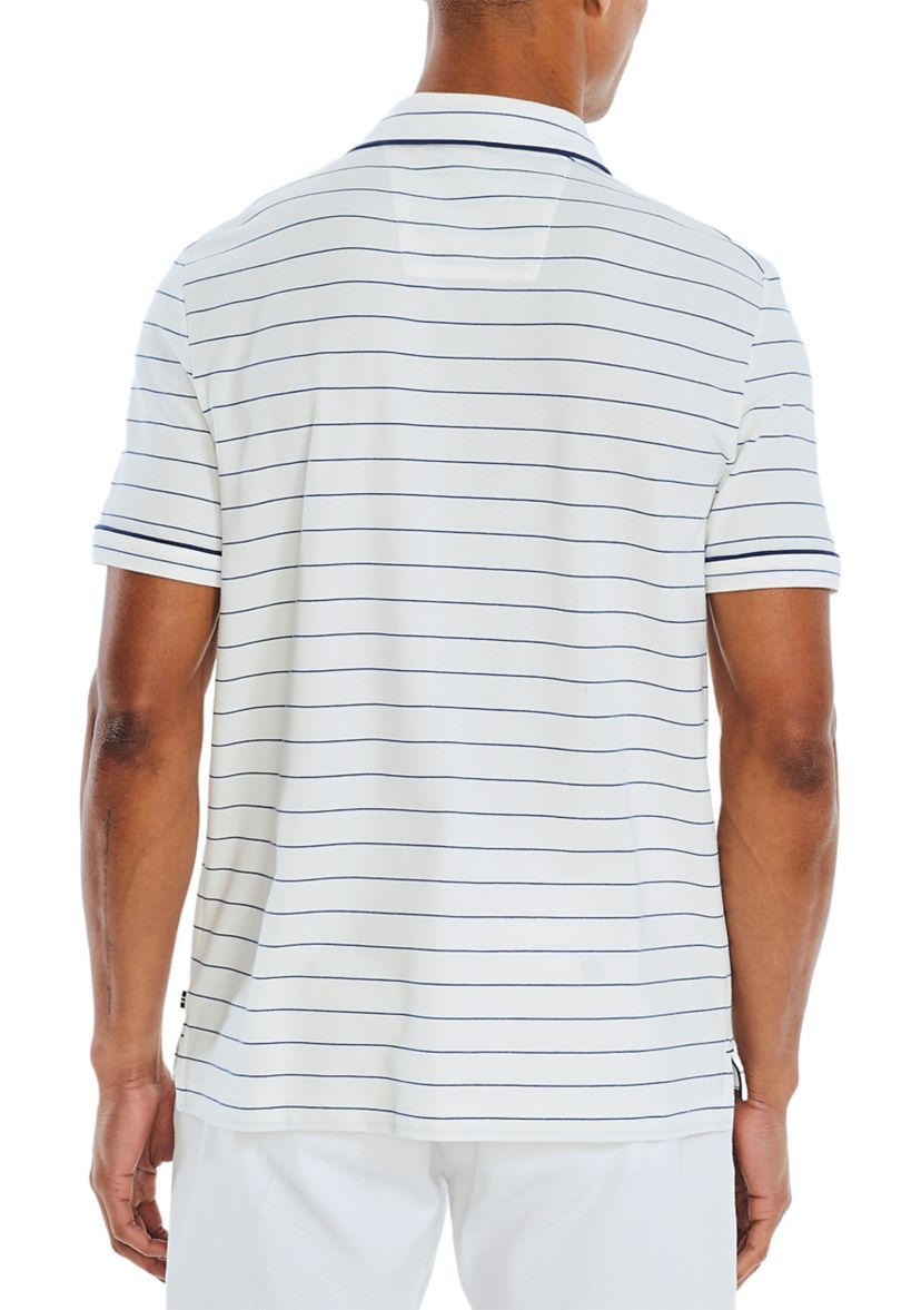 Sustainably Crafted Classic Fit Striped Polo Shirt