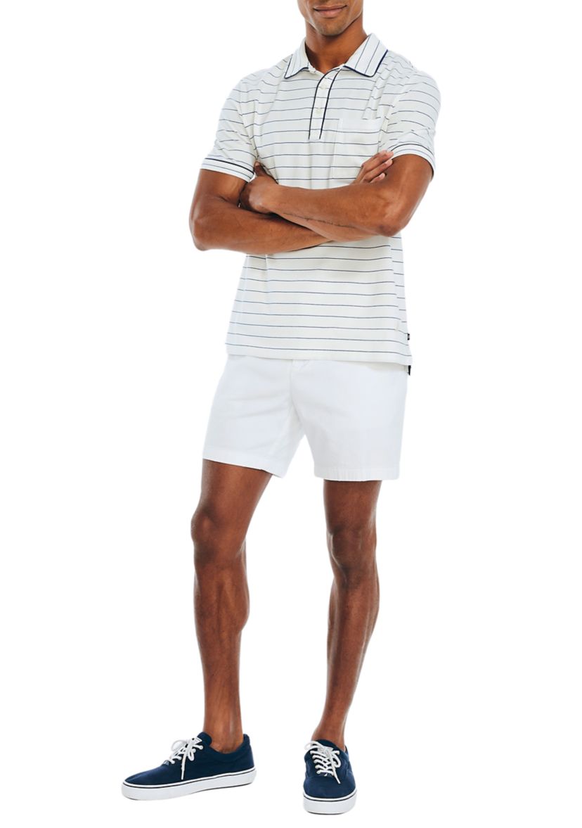 Sustainably Crafted Classic Fit Striped Polo Shirt