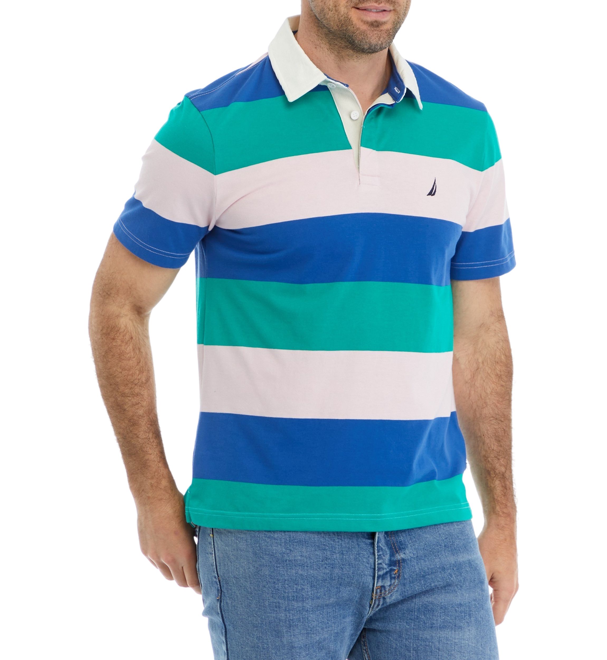 Sustainably Crafted Classic Fit Rugby Polo Shirt