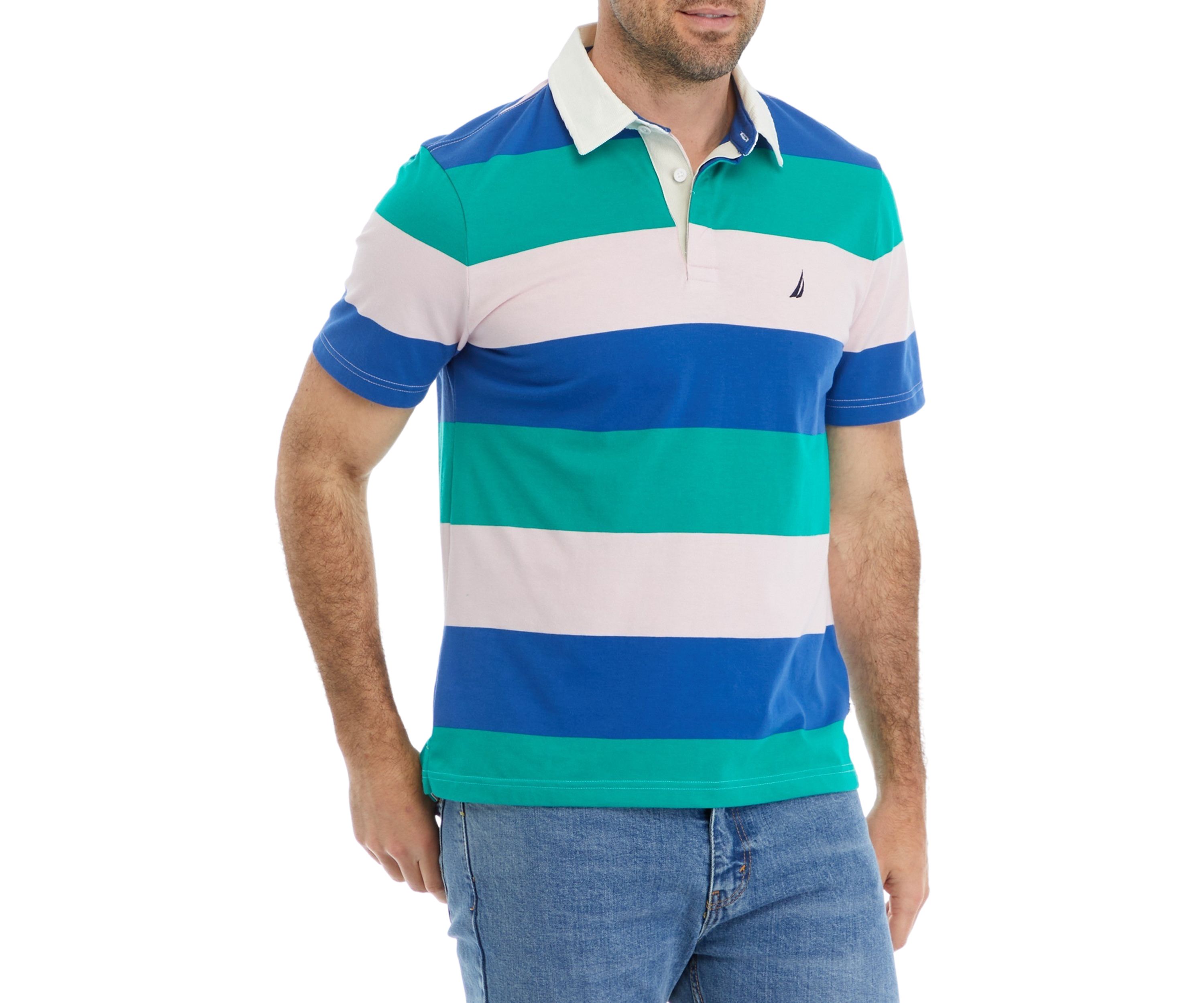 Sustainably Crafted Classic Fit Rugby Polo Shirt