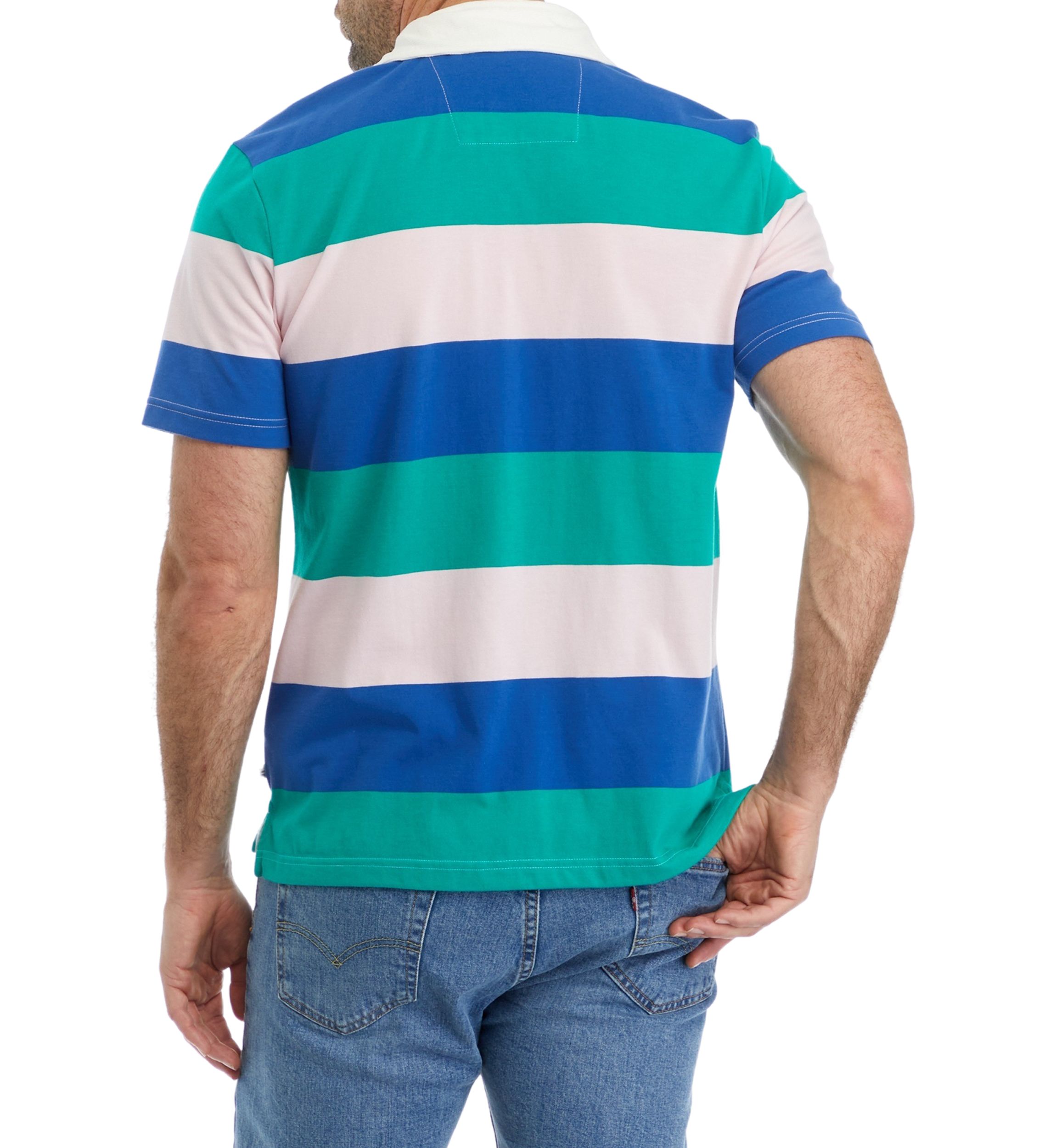 Sustainably Crafted Classic Fit Rugby Polo Shirt