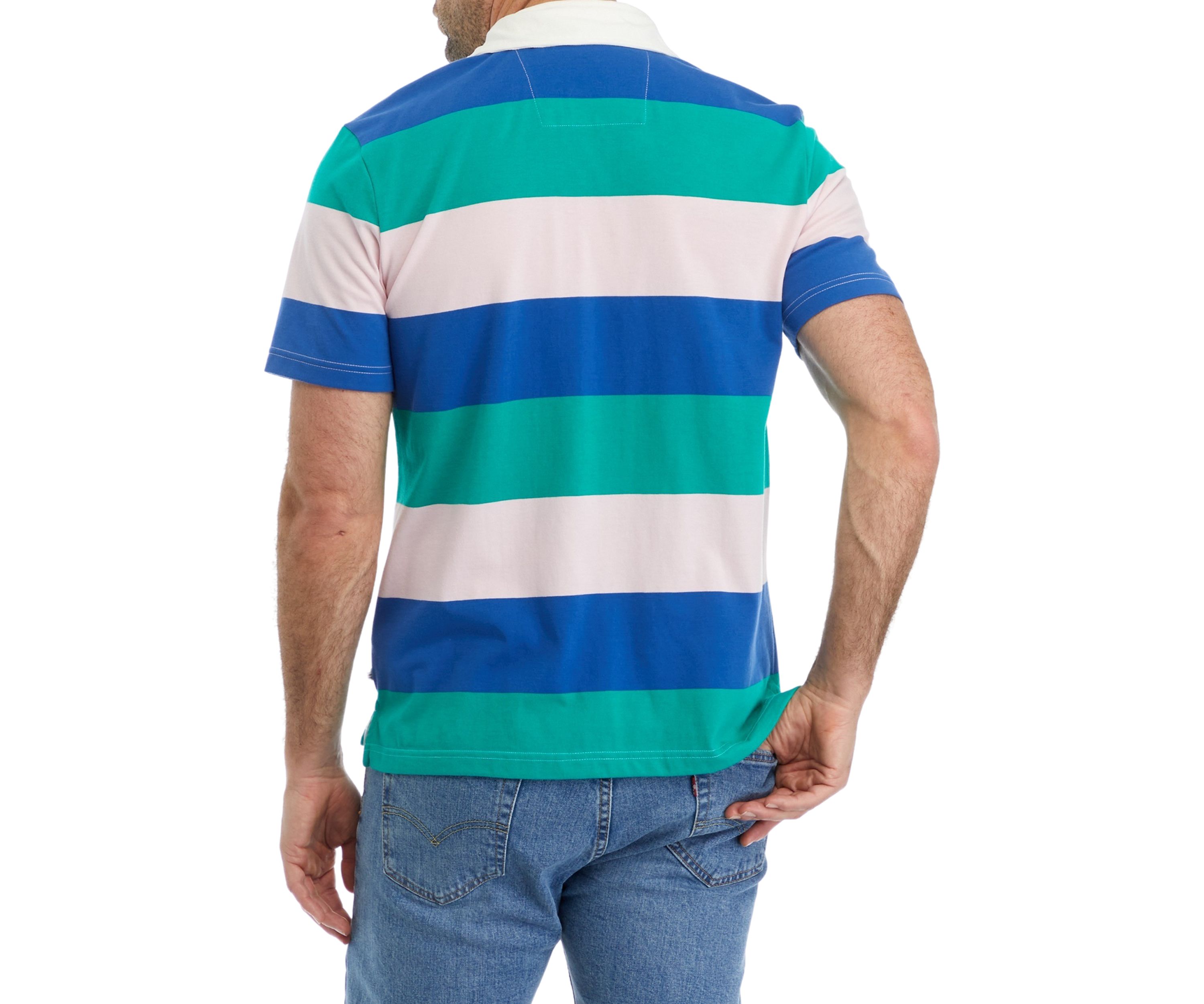Sustainably Crafted Classic Fit Rugby Polo Shirt