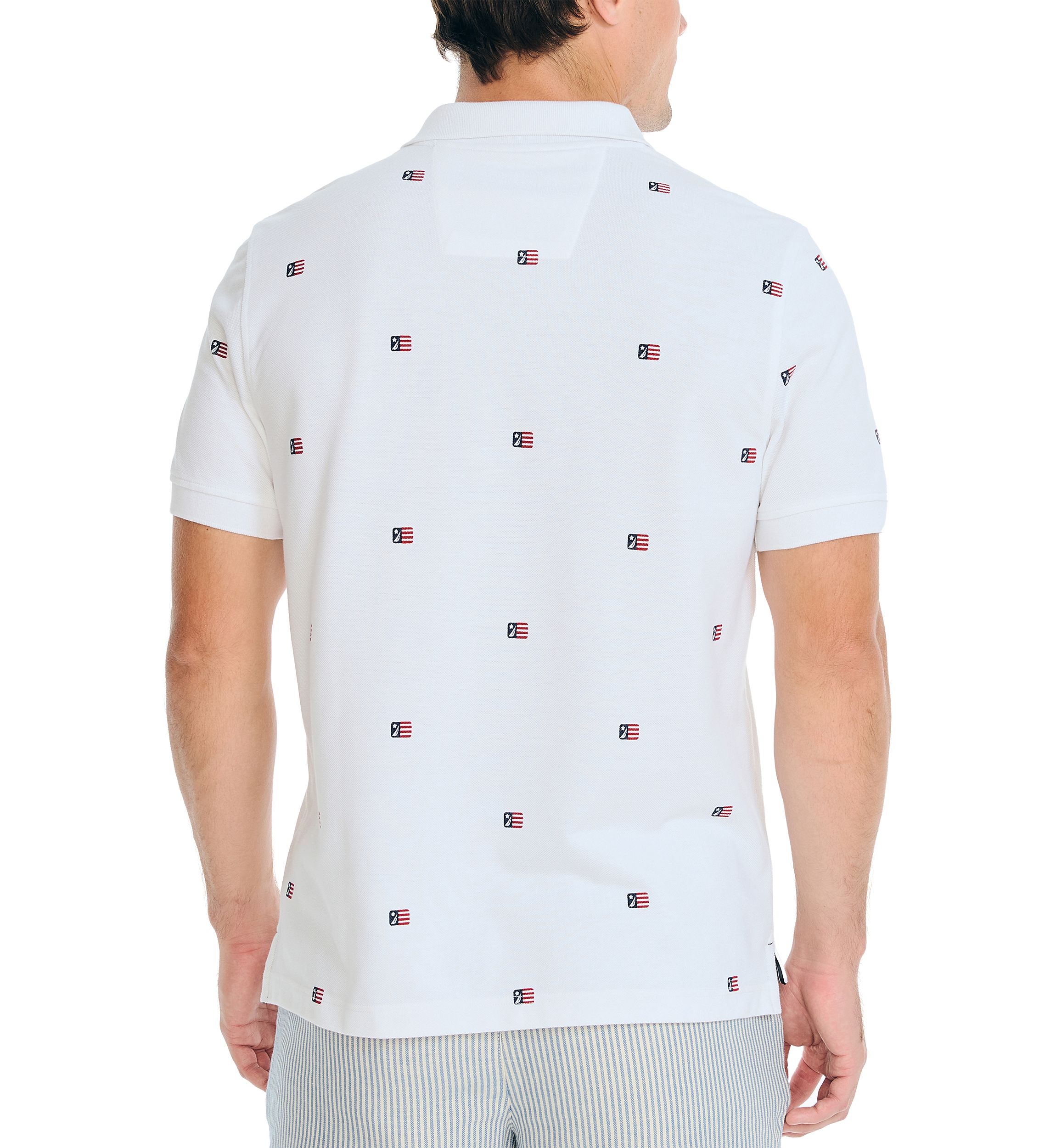 Sustainably Crafted Classic Fit Printed Polo Shirt