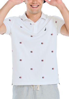 Sustainably Crafted Classic Fit Printed Polo Shirt