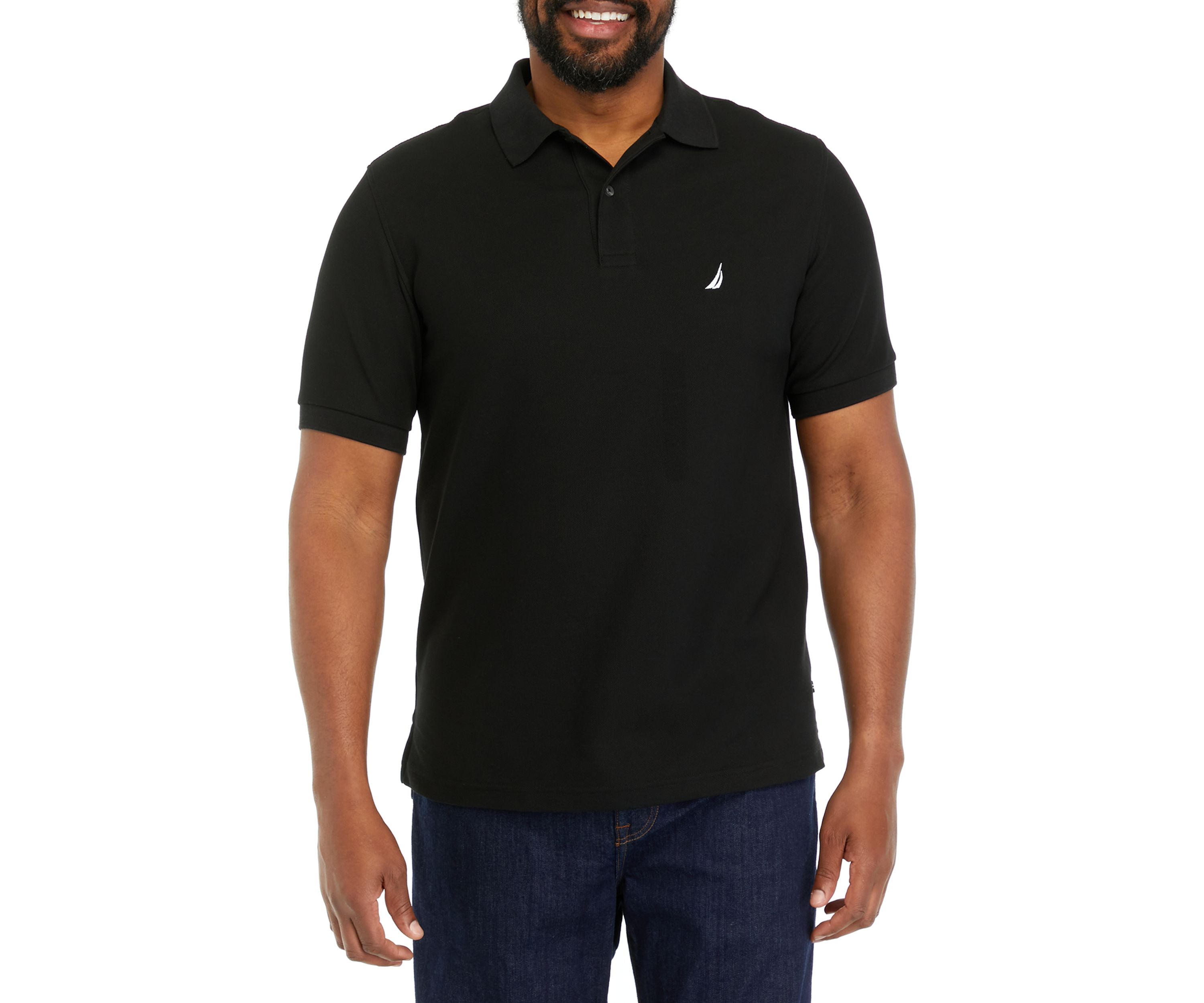 Big & Tall Short Sleeve Anchor Polo Shirt