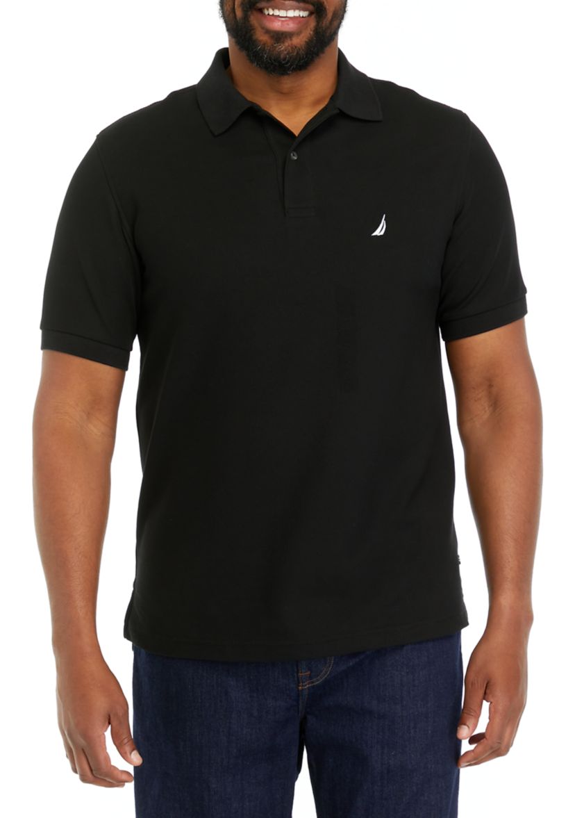 Big & Tall Short Sleeve Anchor Polo Shirt