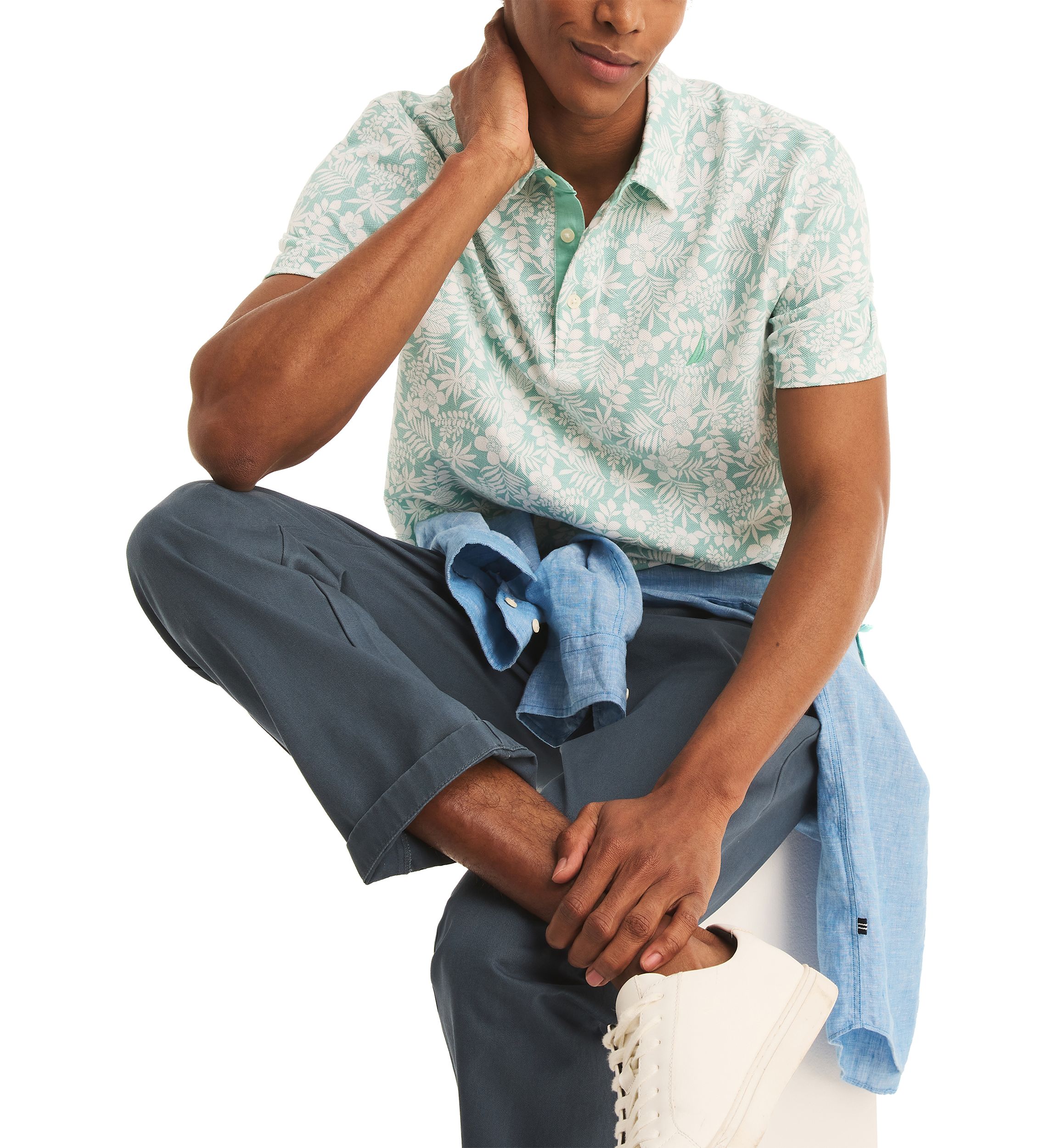  Classic Fit Printed Polo Shirt