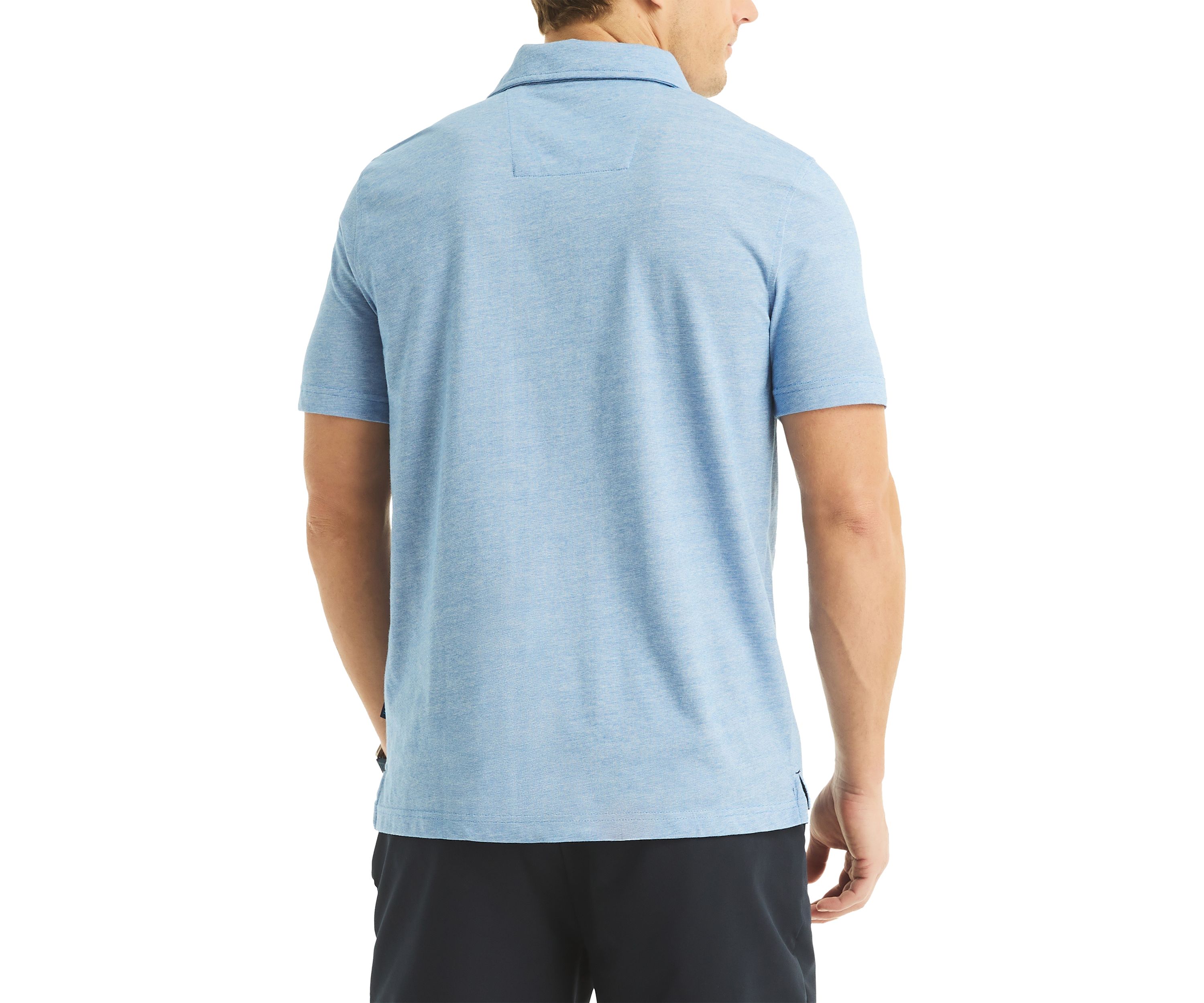 Navtech Sustainably Crafted Classic Fit Striped Polo Shirt