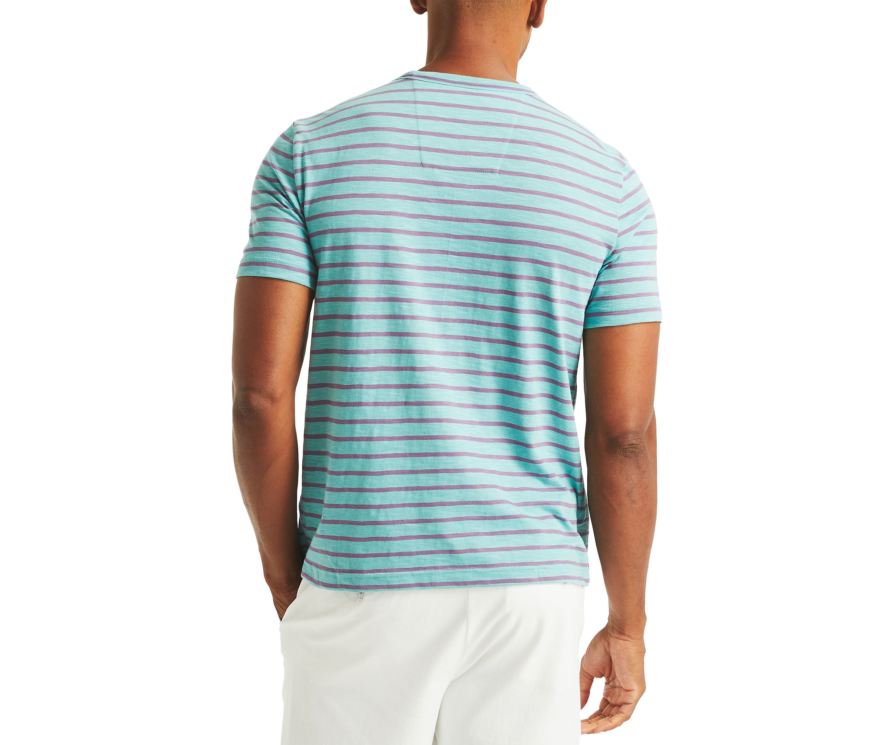 Jeans Co. Striped Crew Neck T-Shirt