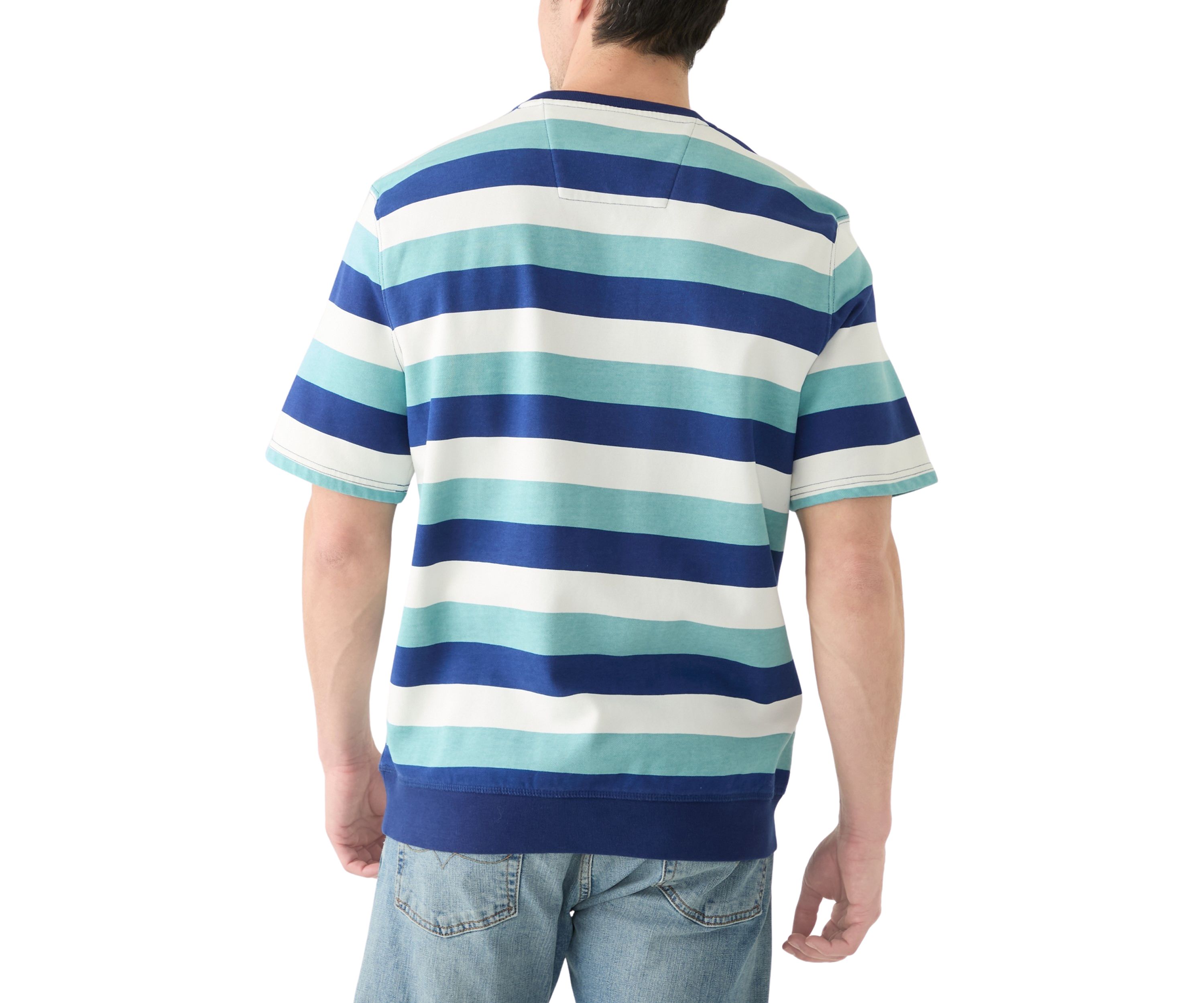 Jeans Co. Striped Crewneck T-Shirt