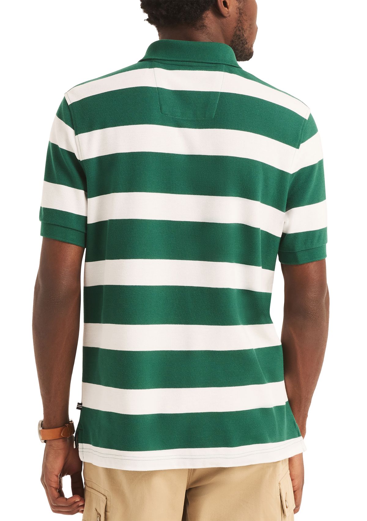 Sustainably Crafted Classic Fit Striped Deck Polo Shirt