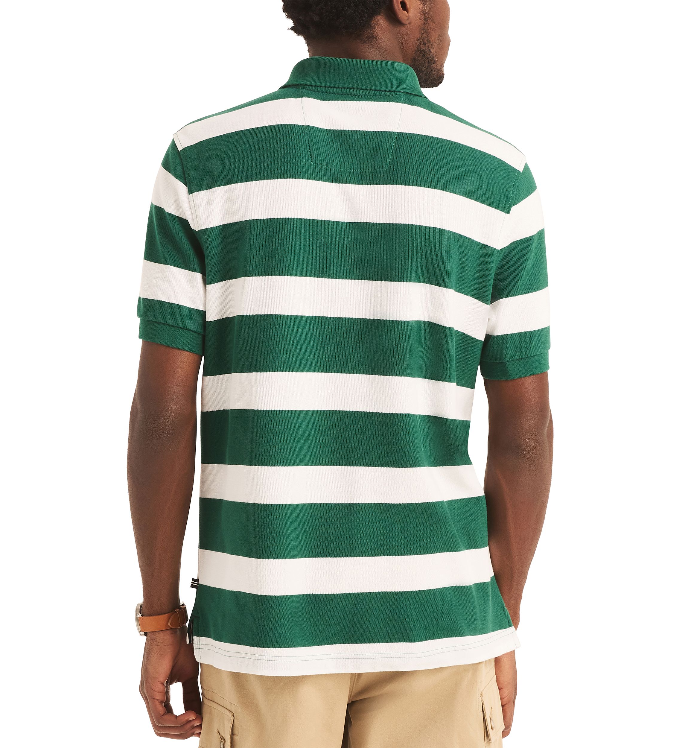 Sustainably Crafted Classic Fit Striped Deck Polo Shirt