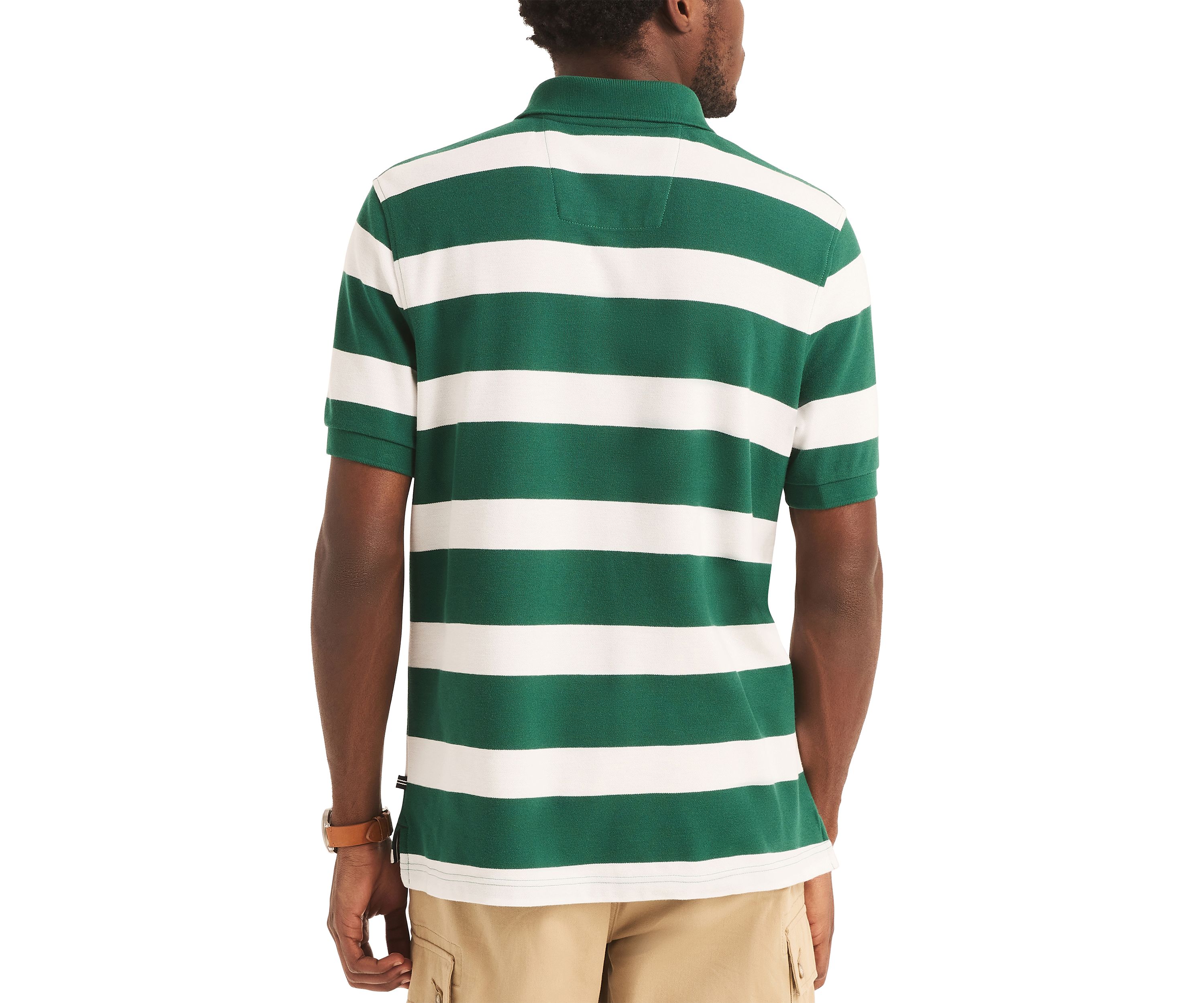 Sustainably Crafted Classic Fit Striped Deck Polo Shirt