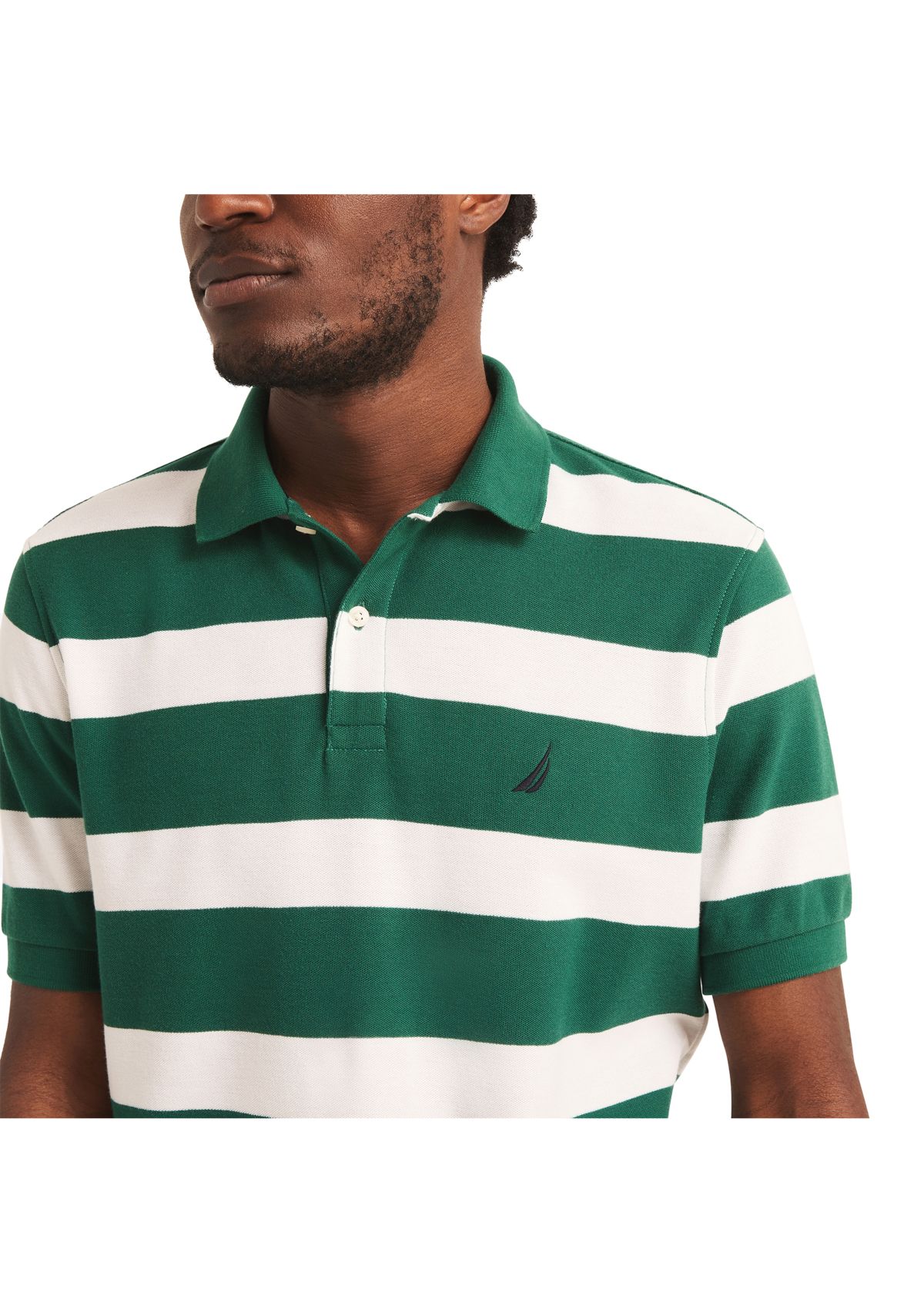 Sustainably Crafted Classic Fit Striped Deck Polo Shirt