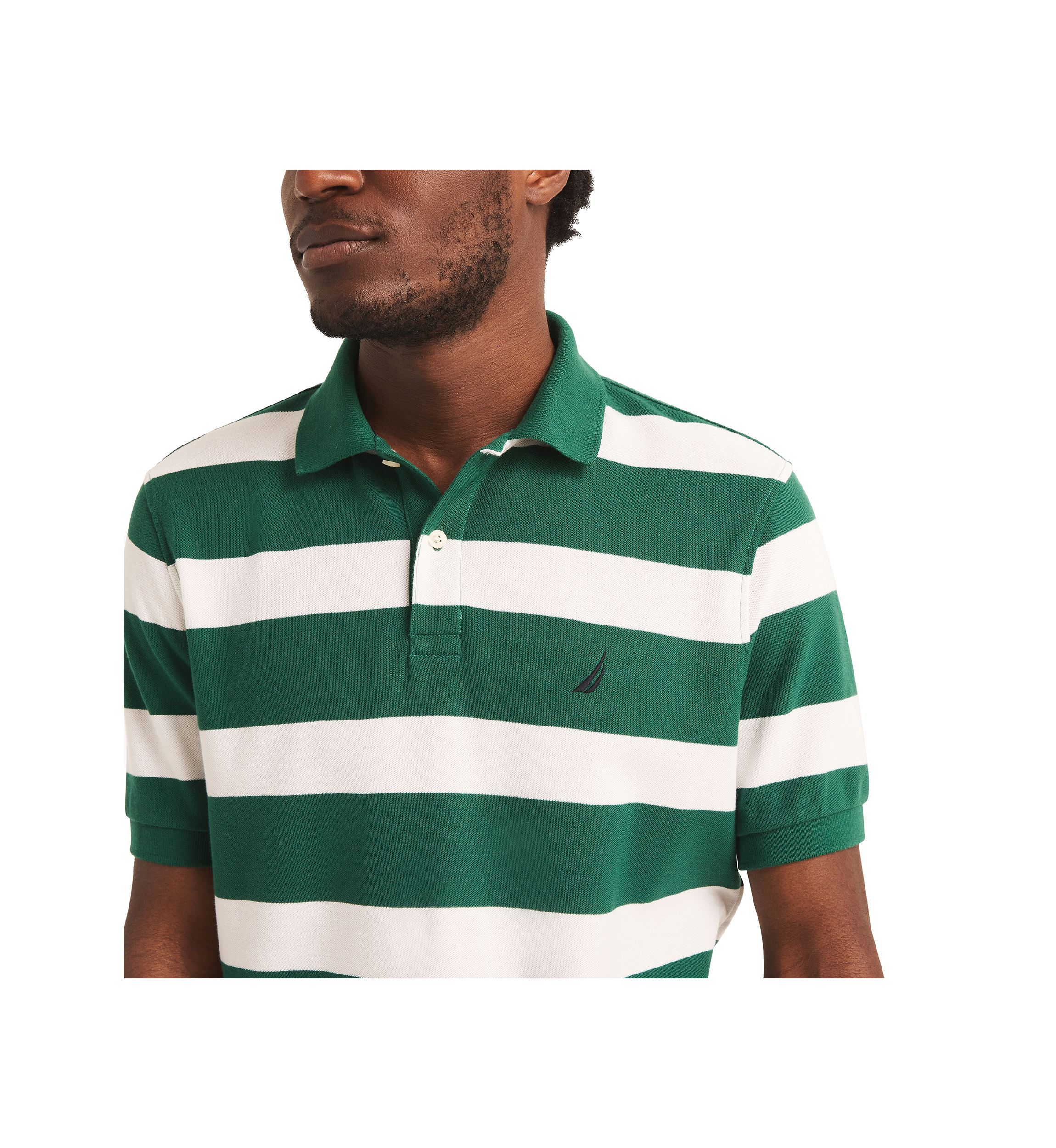 Sustainably Crafted Classic Fit Striped Deck Polo Shirt