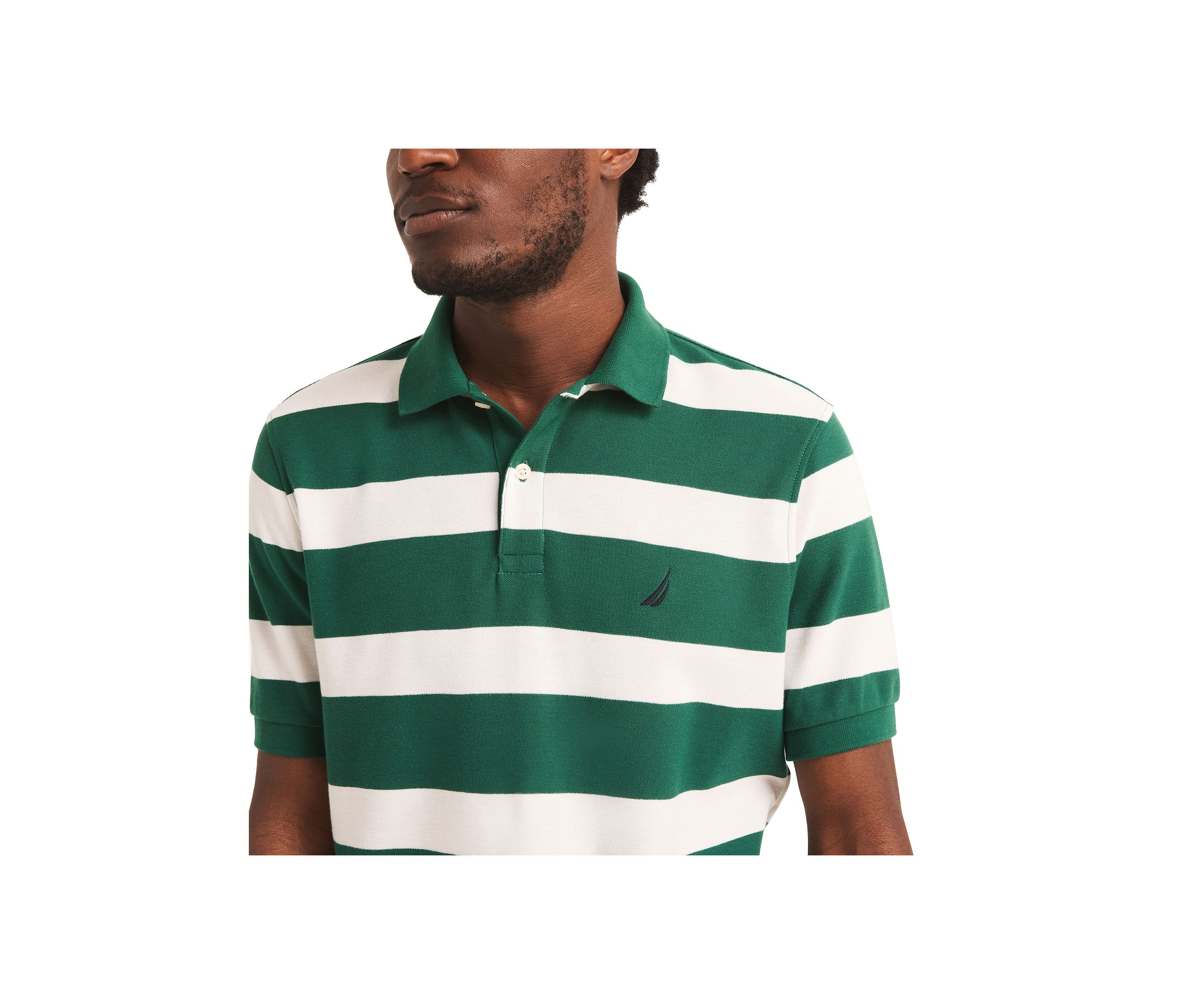 Sustainably Crafted Classic Fit Striped Deck Polo Shirt