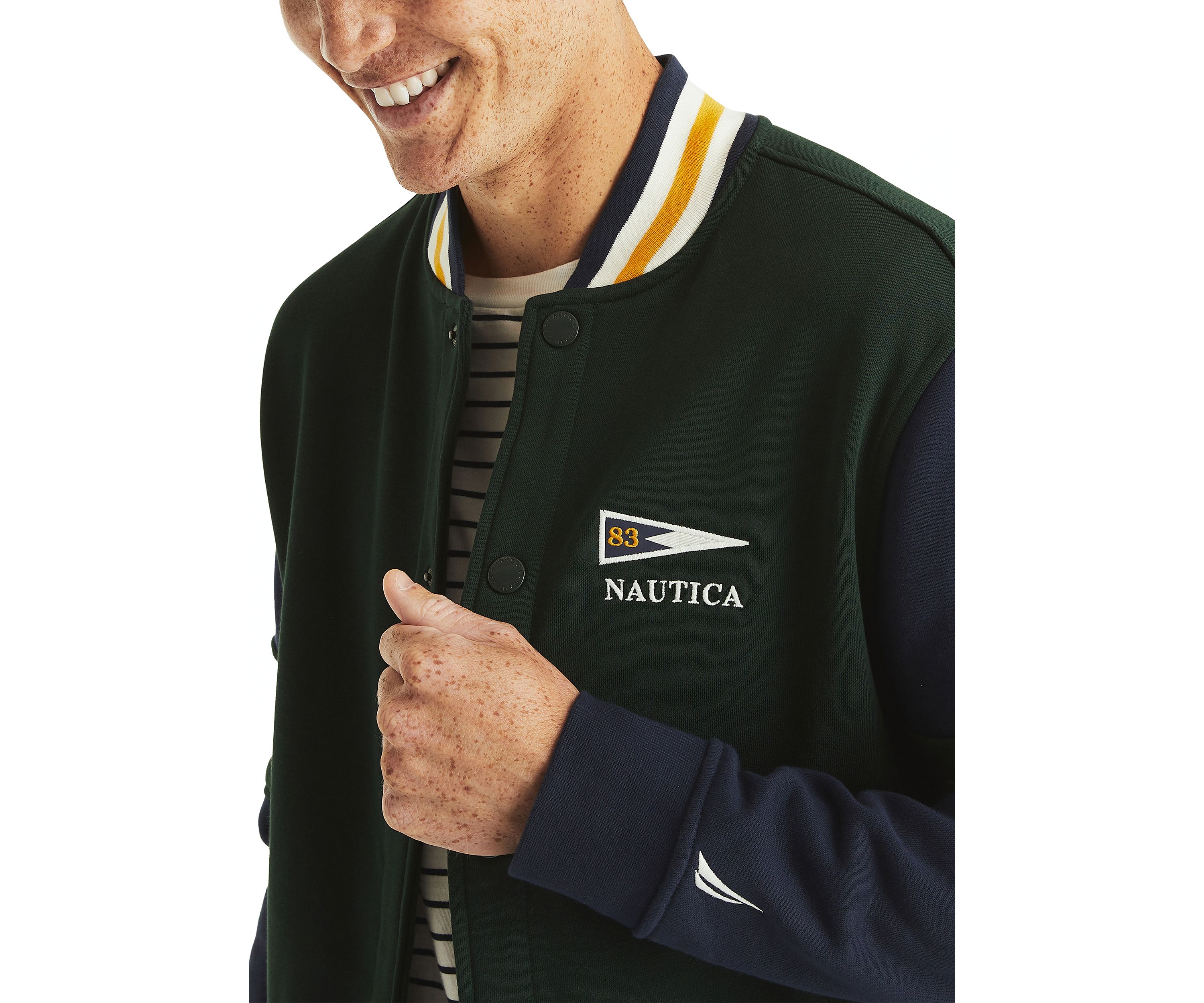 Heavy Fleece Bomber Jacket