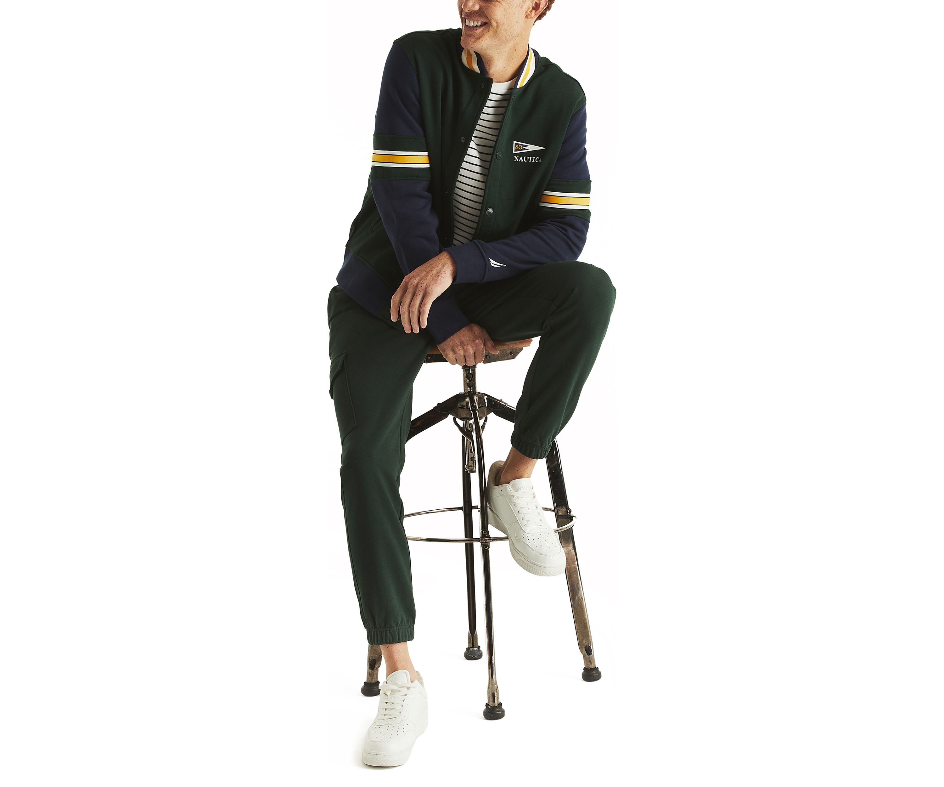 Heavy Fleece Bomber Jacket