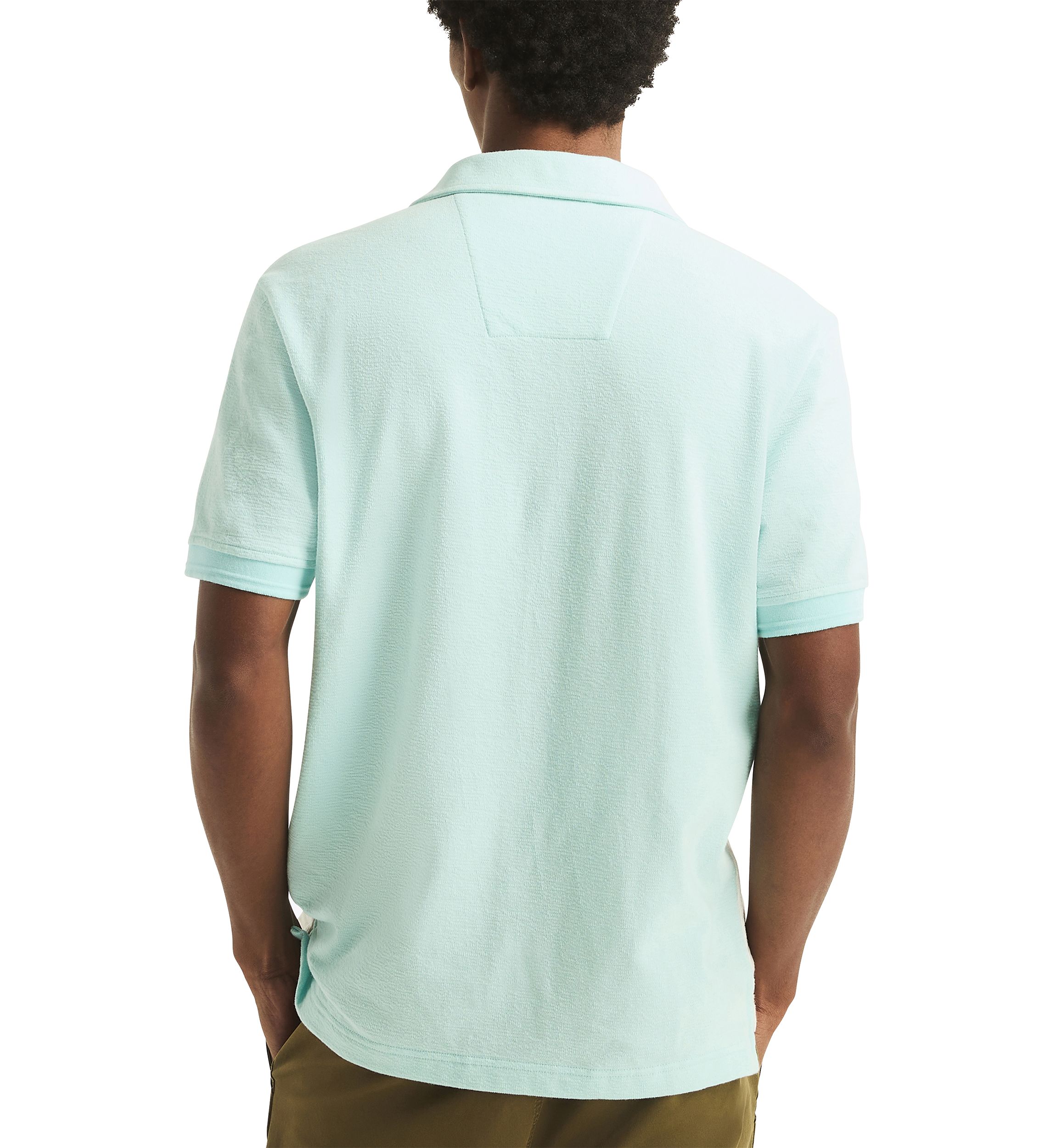 Classic Fit Color Block Polo Shirt