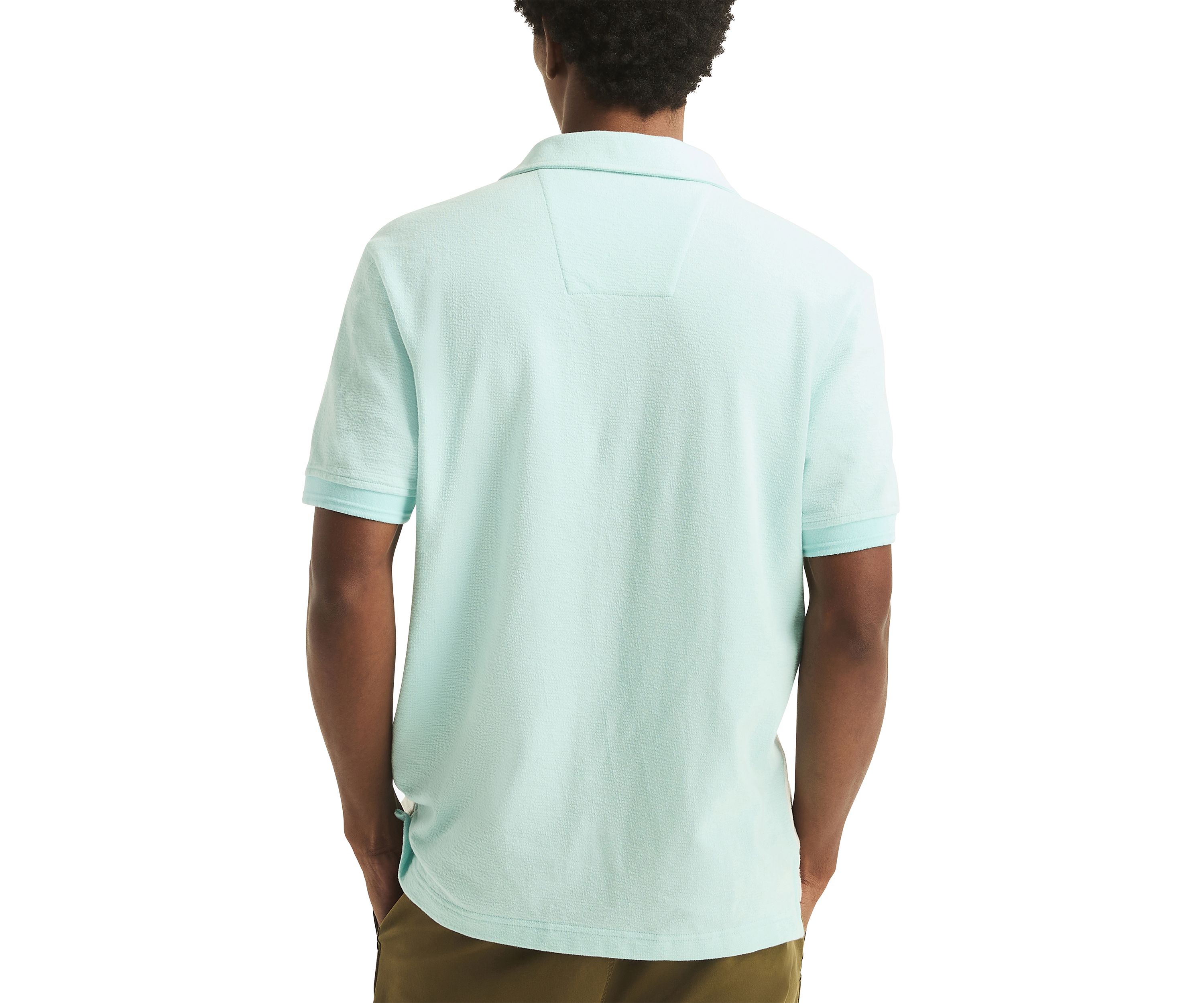 Classic Fit Color Block Polo Shirt