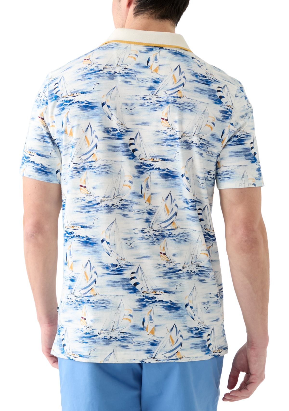  Classic Fit Printed Polo Shirt